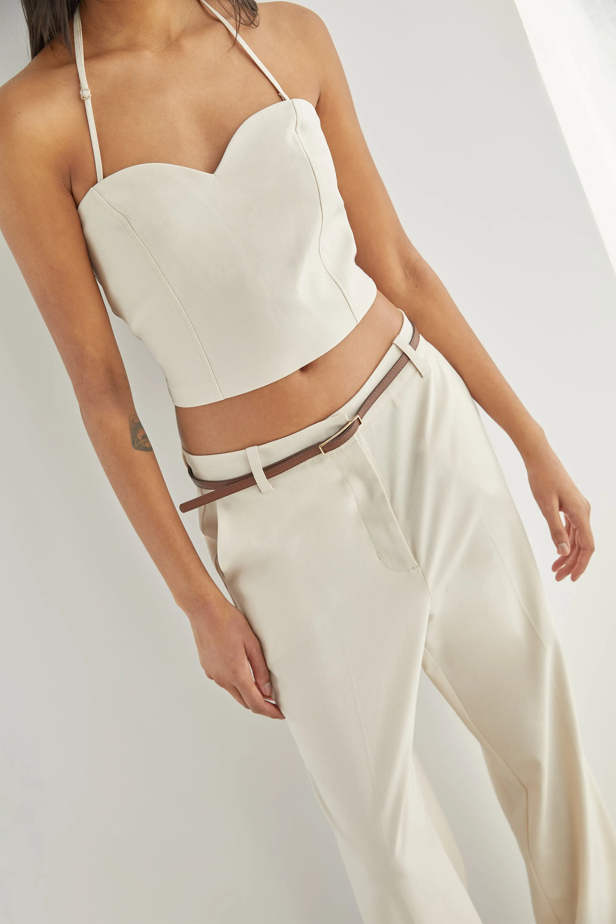 THIN BELT WITH DOUBLE BUCKLE sold by OAK AND FORT product image thumbnail 4