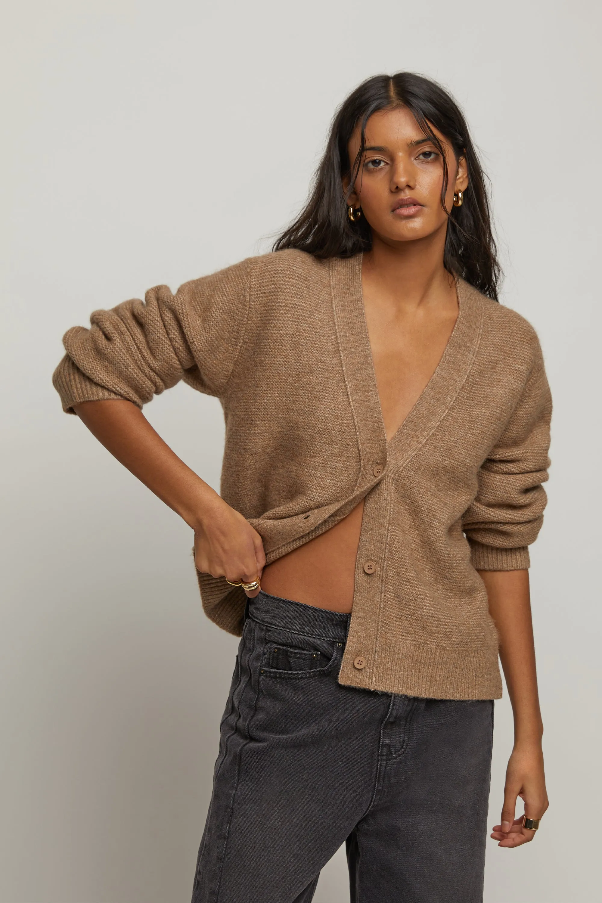 BUTTON UP CARDIGAN sold by OAK AND FORT product image thumbnail 3