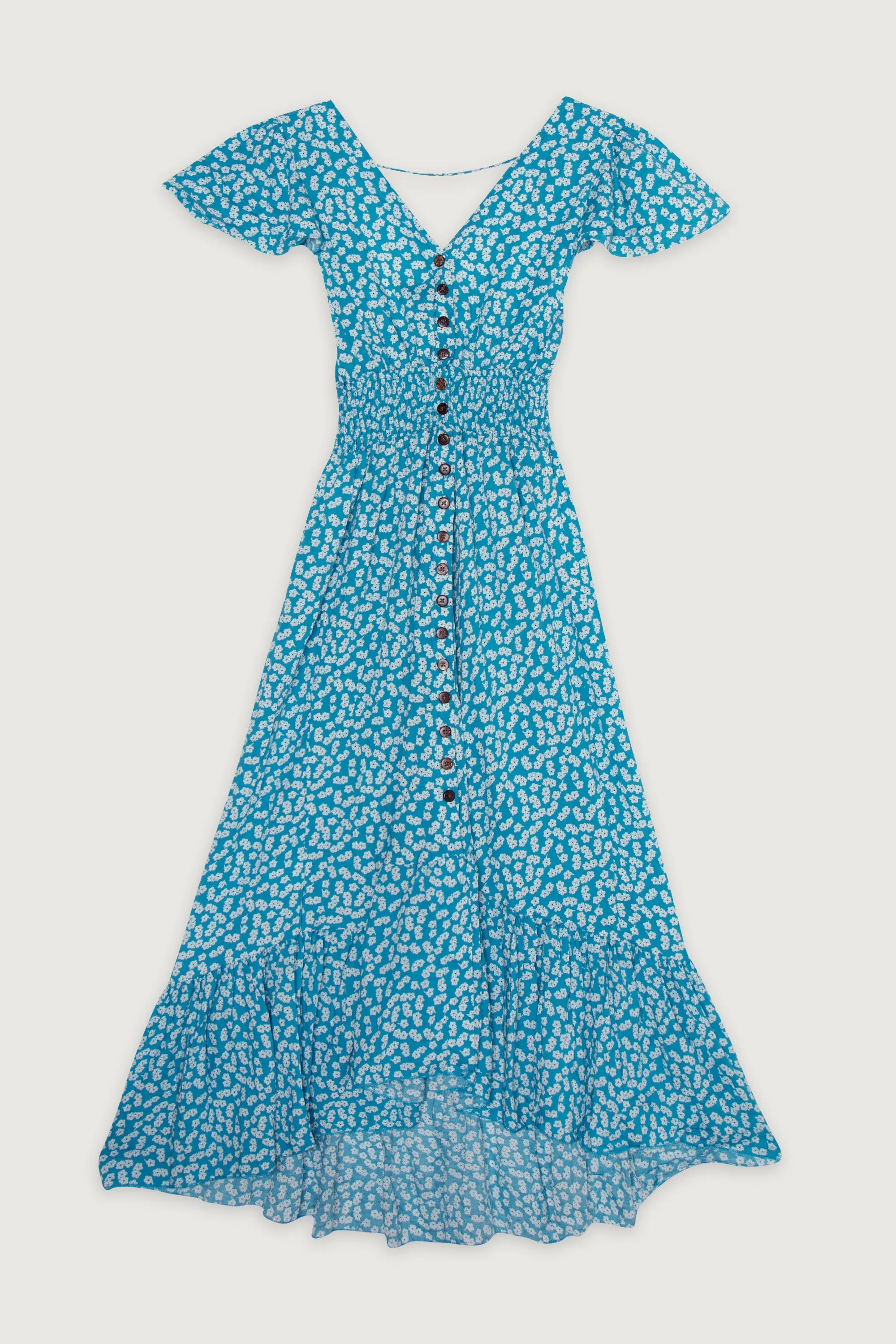 FLORAL PRINT MIDI DRESS sold by OAK AND FORT product image thumbnail 5