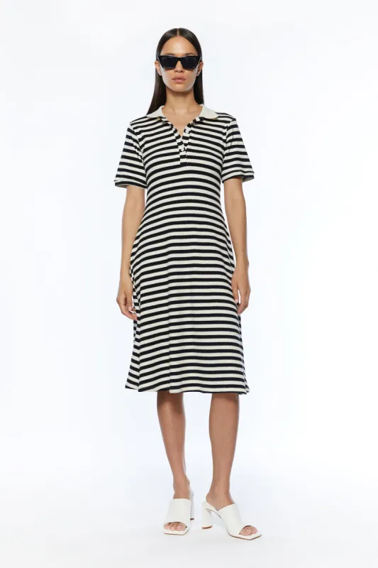 STRIPED POLO DRESS sold by OAK AND FORT