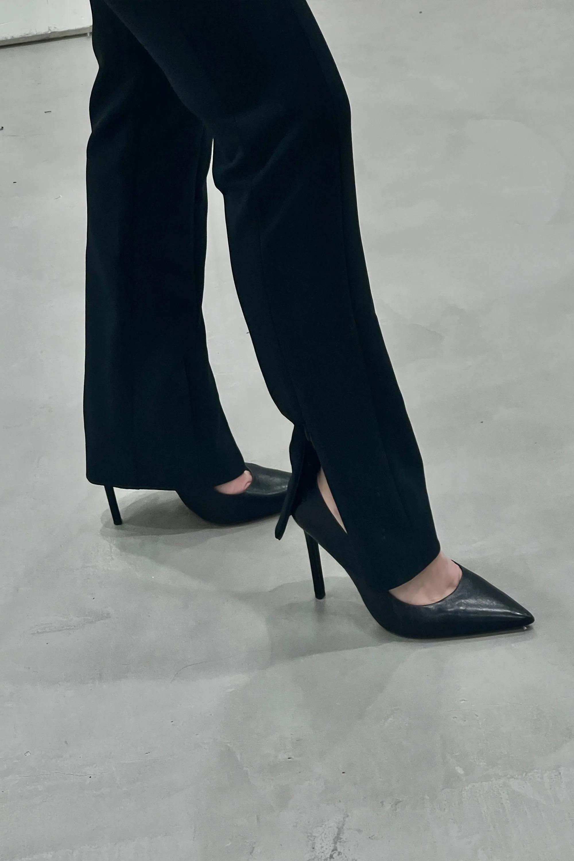 SLIM FIT PANT WITH SLIT sold by OAK AND FORT product image thumbnail 4