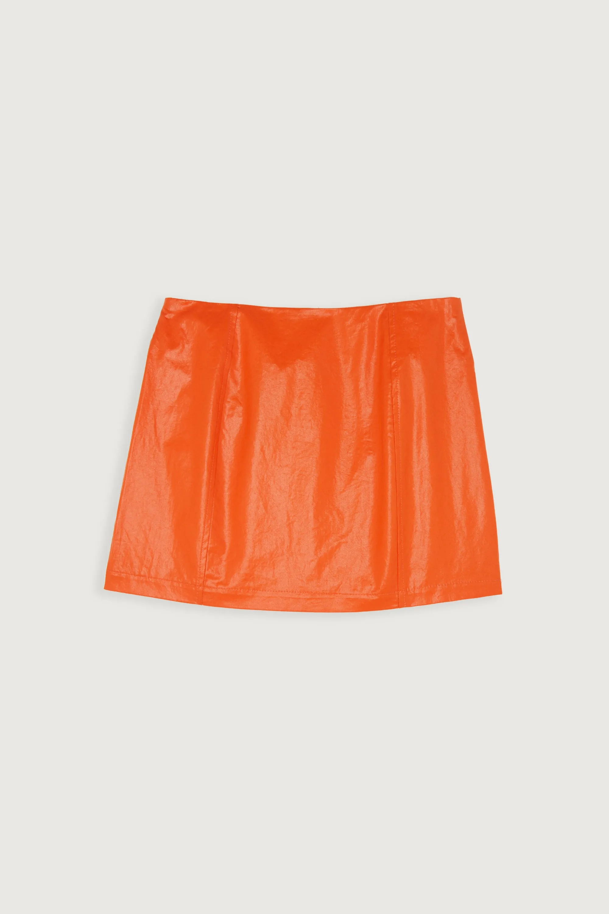VEGAN LEATHER MINI SKIRT sold by OAK AND FORT product image thumbnail 5