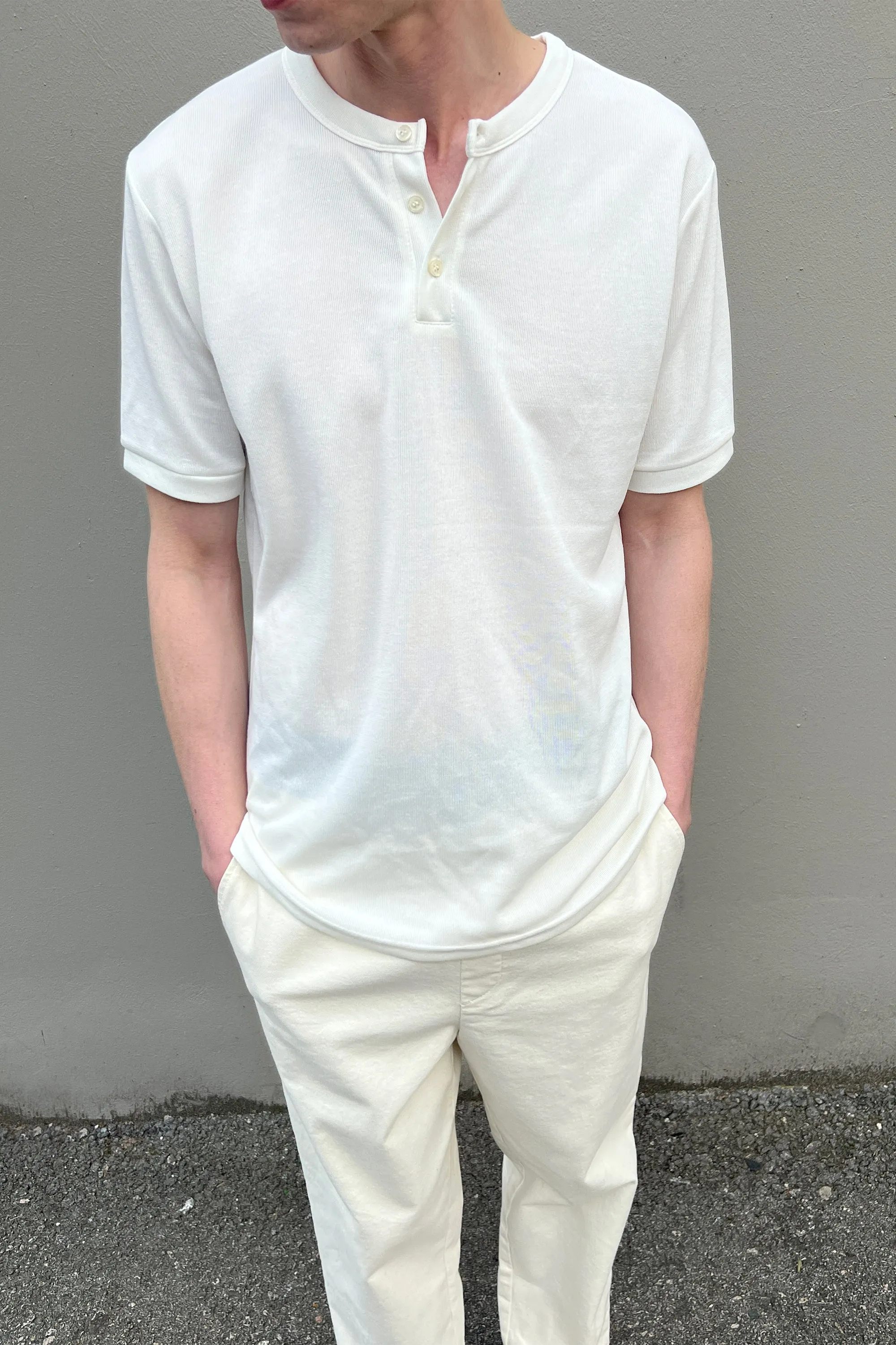 HENLEY TEE sold by OAK AND FORT product image thumbnail 2
