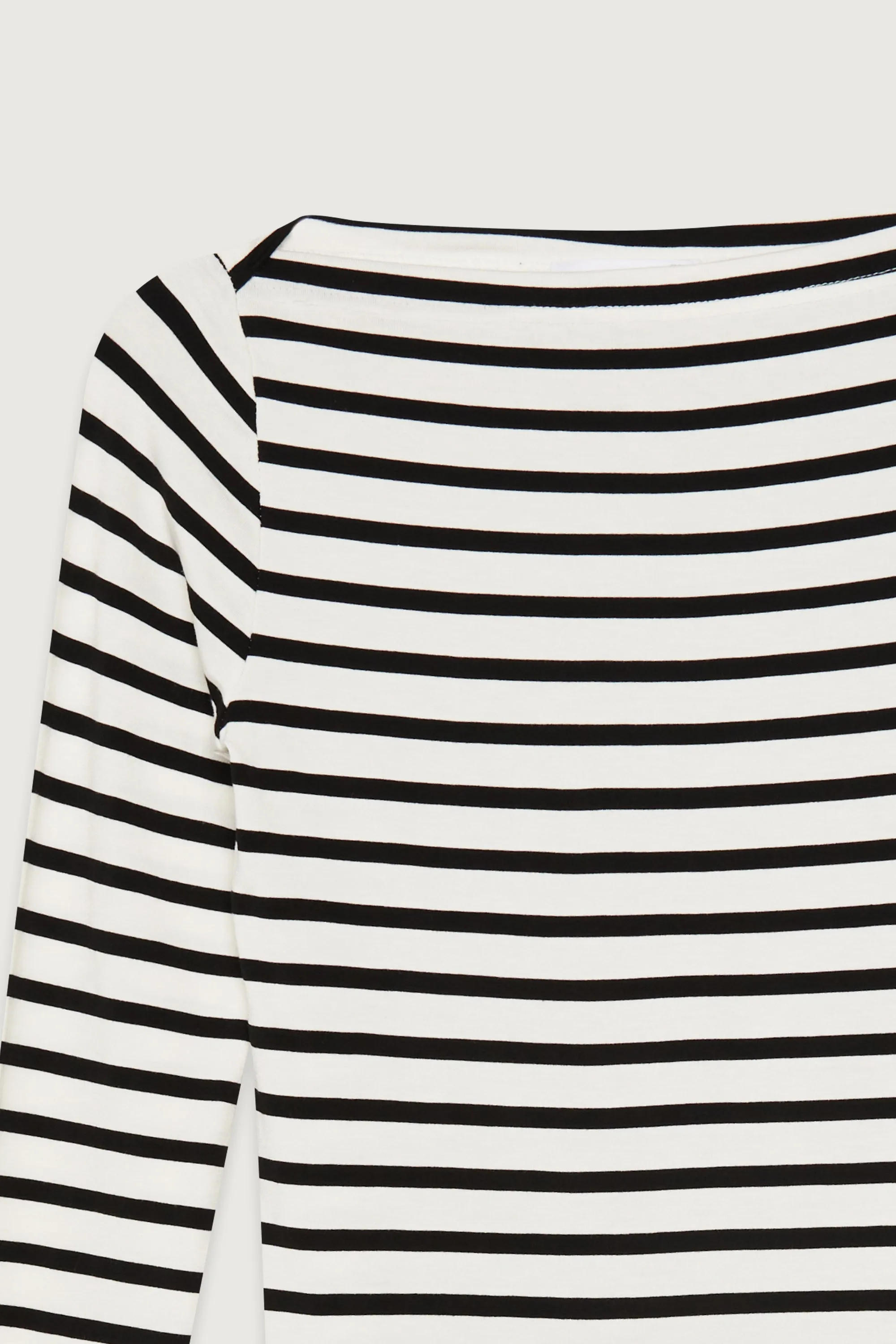 STRIPED LONG SLEEVE TOP sold by OAK AND FORT product image thumbnail 5