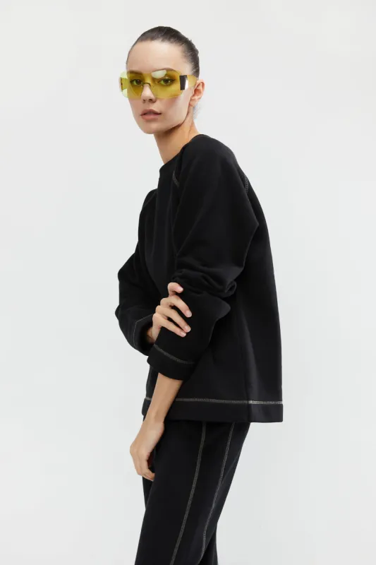 OVERSIZED FLEECE SWEATSHIRT sold by OAK AND FORT