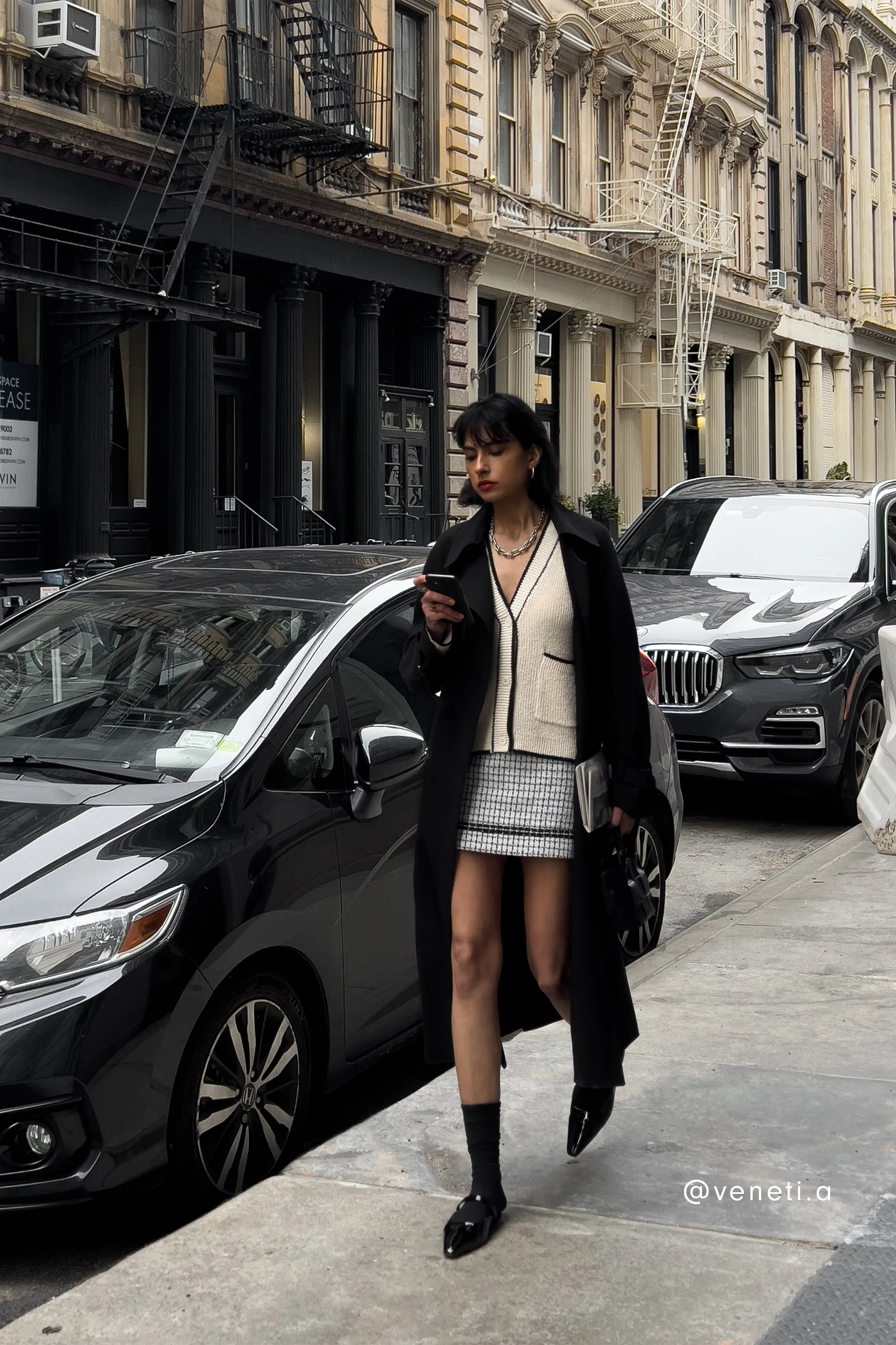 TWEED MINI SKIRT sold by OAK AND FORT product image thumbnail 5