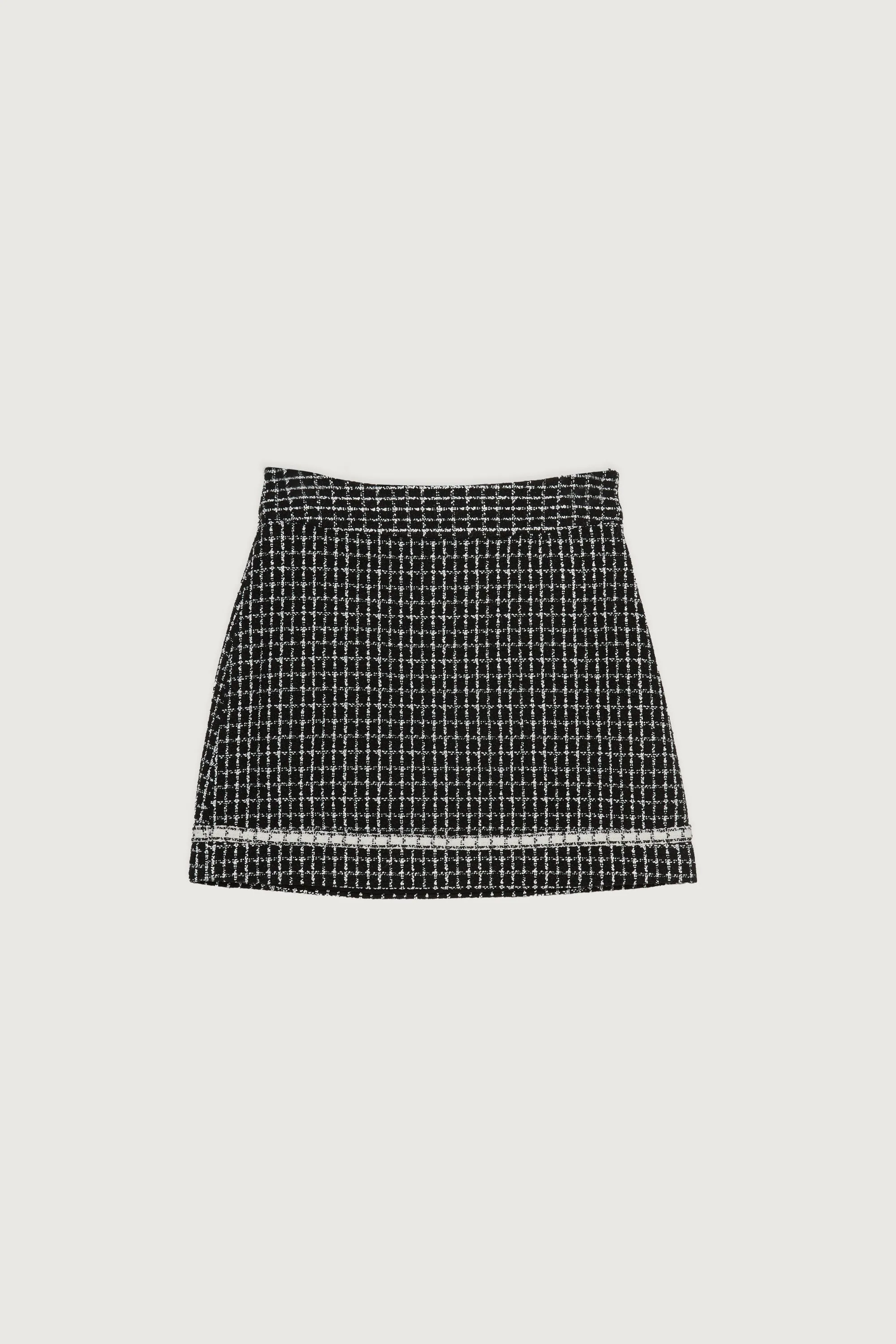 TWEED MINI SKIRT sold by OAK AND FORT product image thumbnail 2