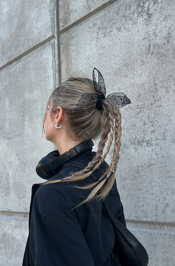 HAIR TIE WITH OVERSIZED BOW sold by OAK AND FORT product image thumbnail 3