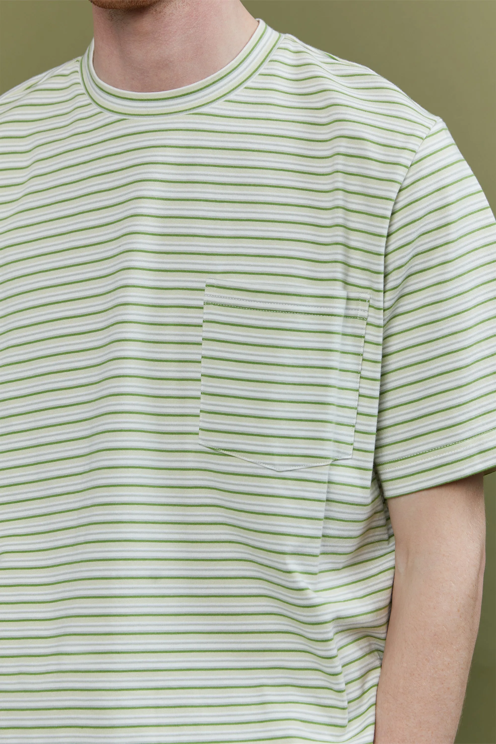 STRIPED T-SHIRT sold by OAK AND FORT product image thumbnail 5