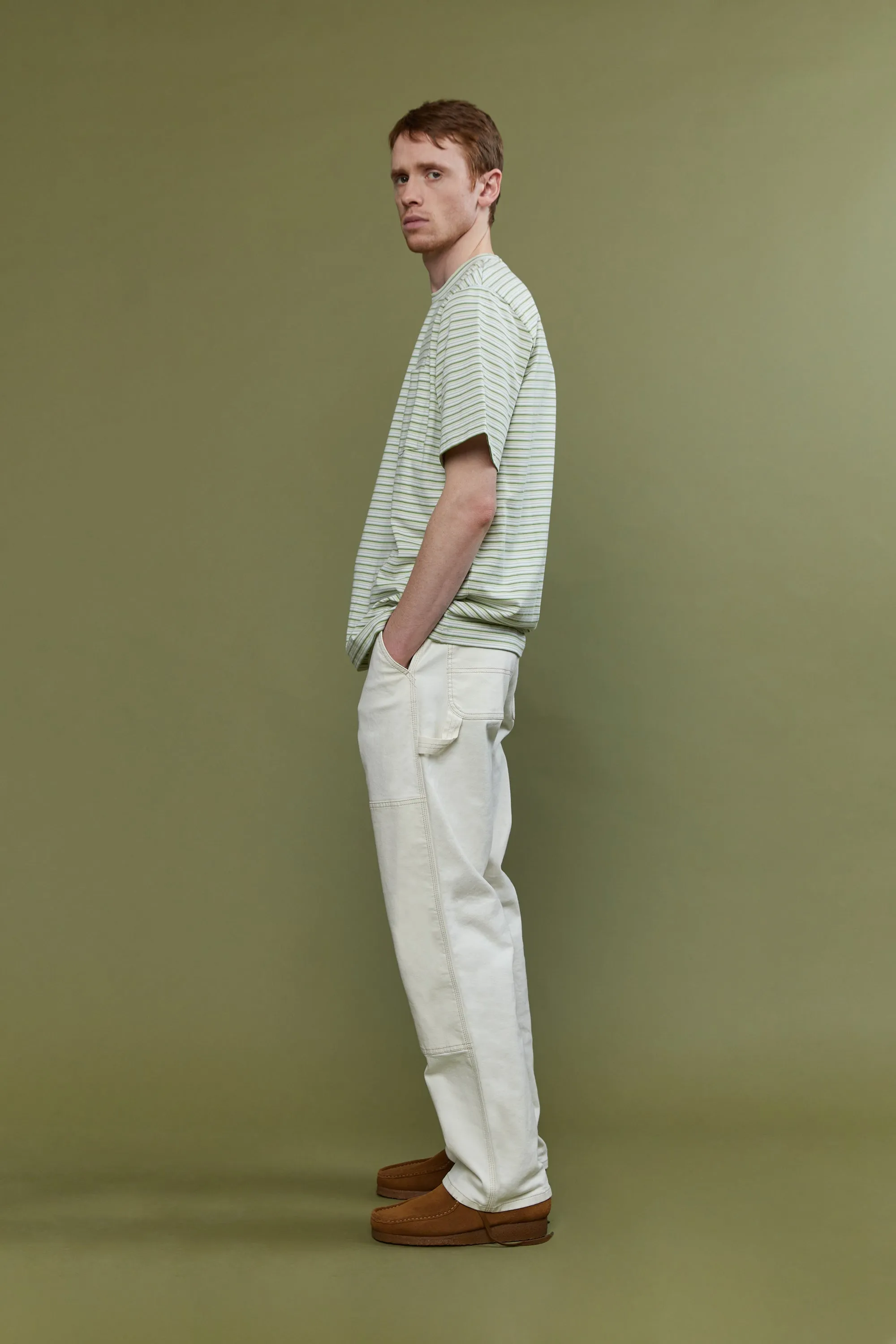 STRIPED T-SHIRT sold by OAK AND FORT product image thumbnail 3