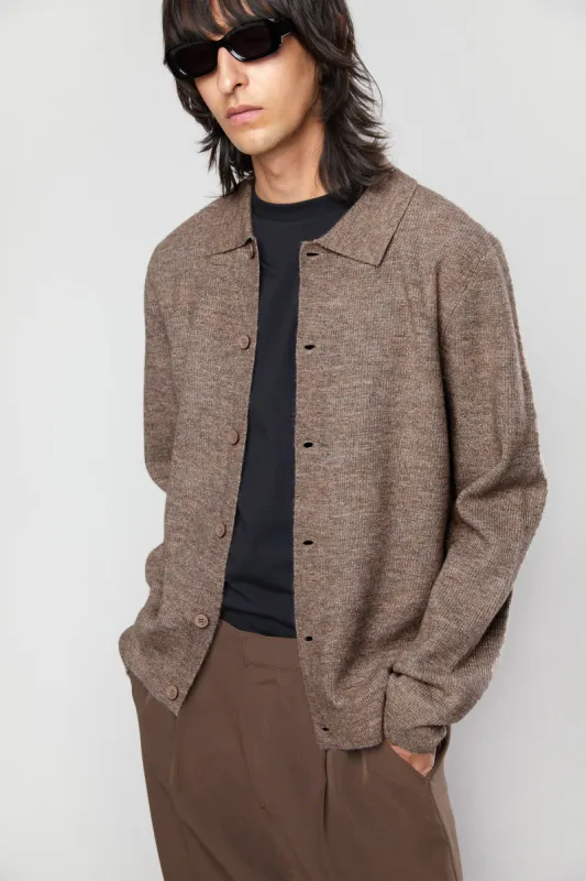COLLARED CARDIGAN sold by OAK AND FORT