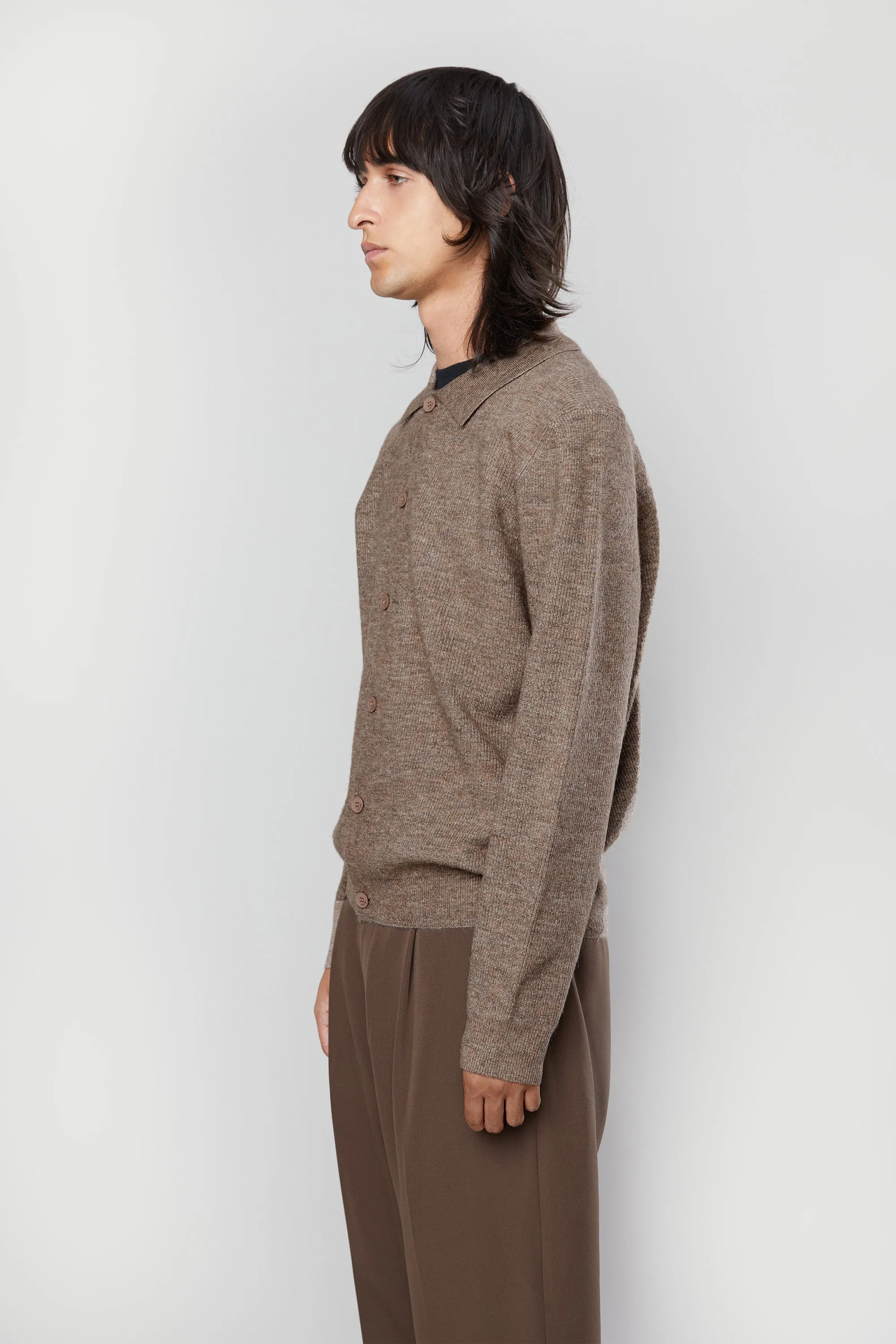 COLLARED CARDIGAN sold by OAK AND FORT product image thumbnail 4