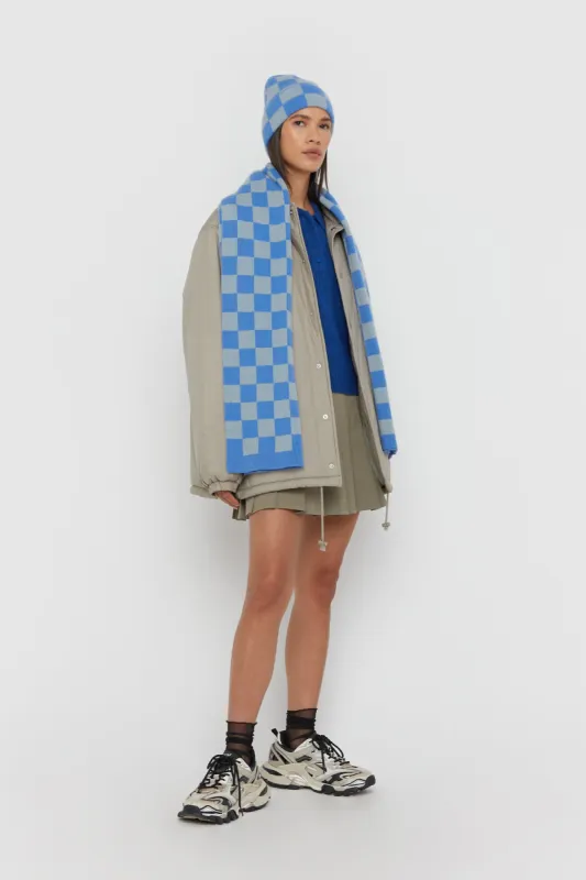 CHECKERED SCARF sold by OAK AND FORT