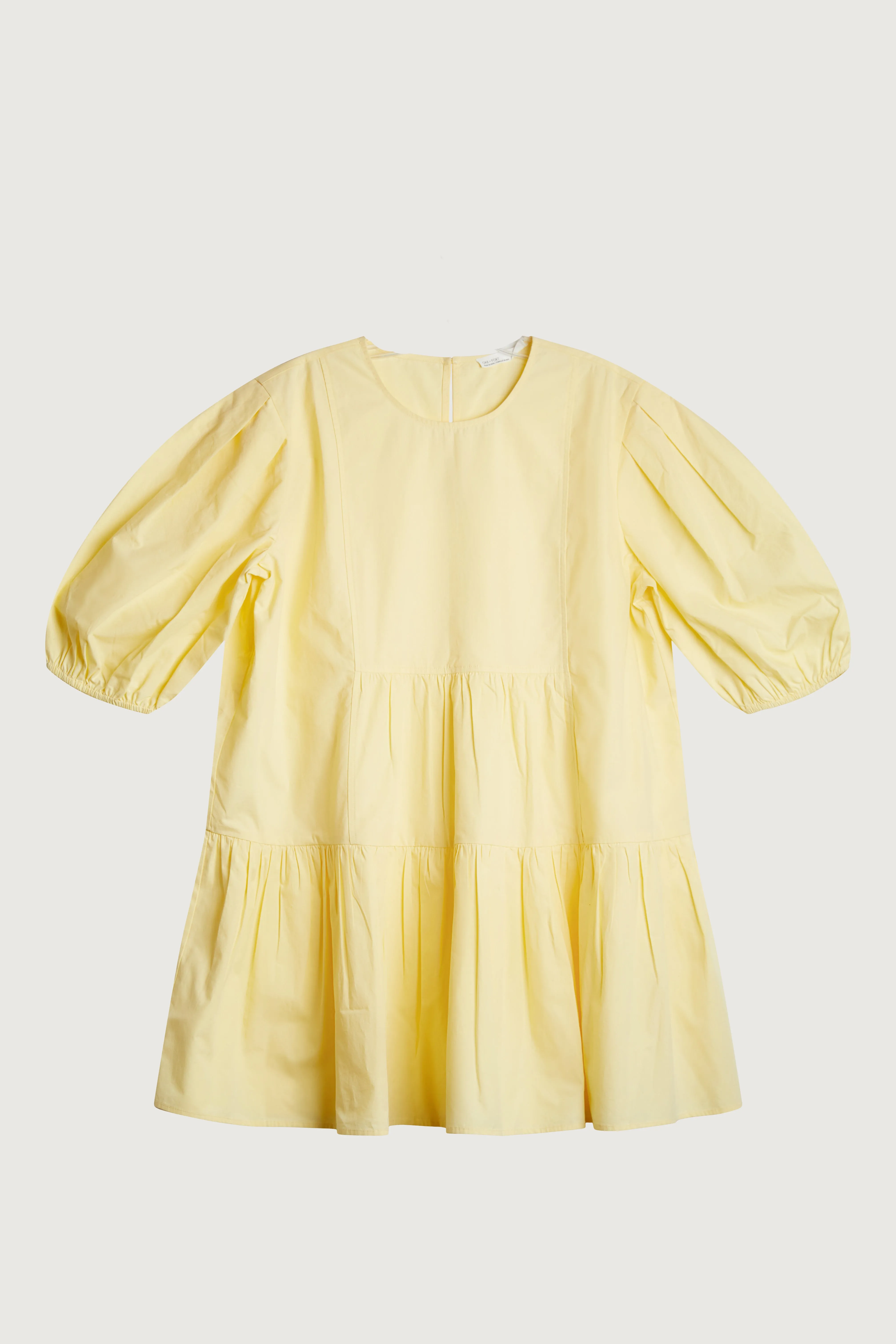 COTTON POPLIN TIERED MINI DRESS sold by OAK AND FORT product image thumbnail 3