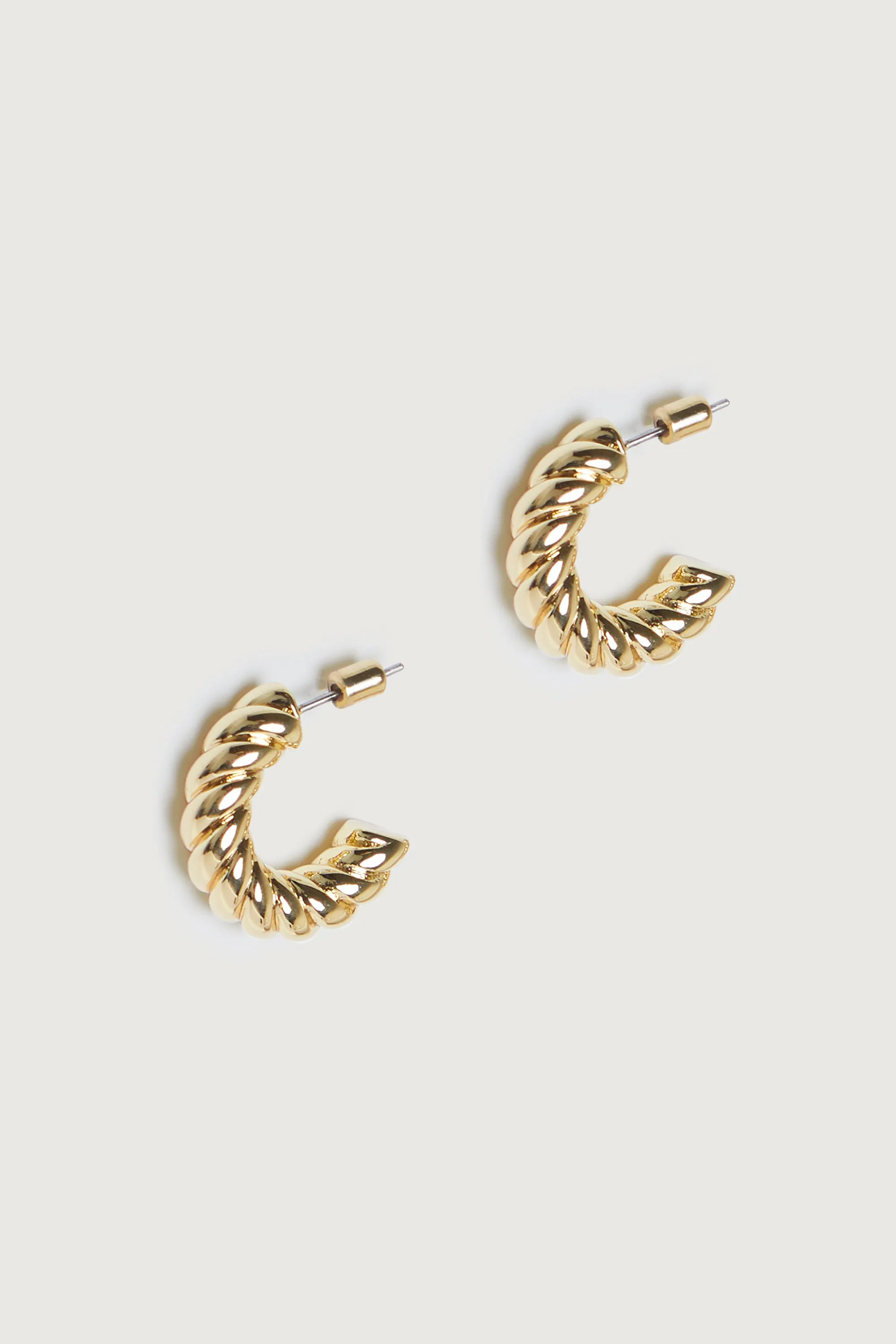 SMALL TWISTED HOOP sold by OAK AND FORT product image thumbnail 4