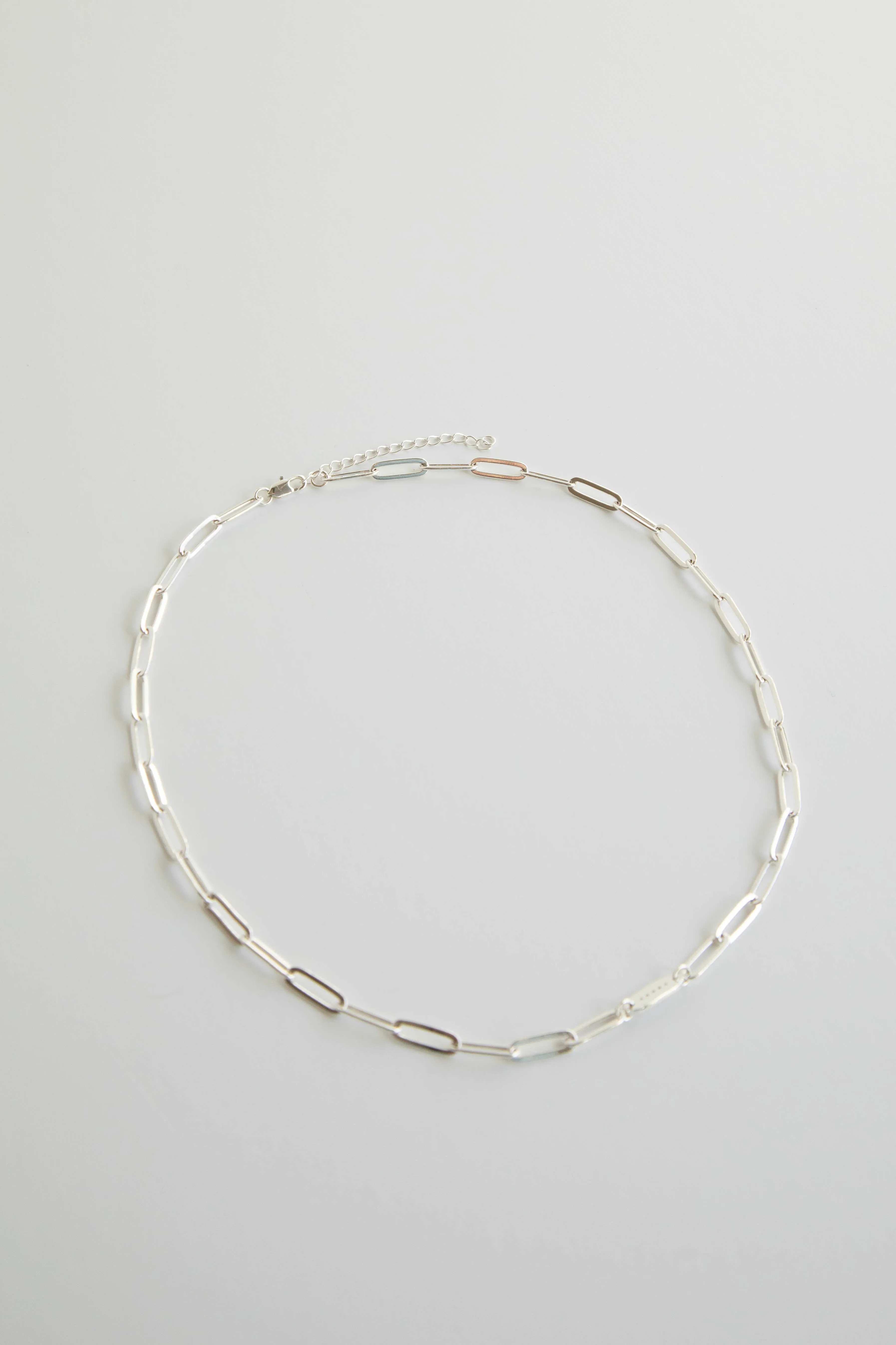 LINK CHAIN NECKLACE WITH PENDANT sold by OAK AND FORT product image thumbnail 3