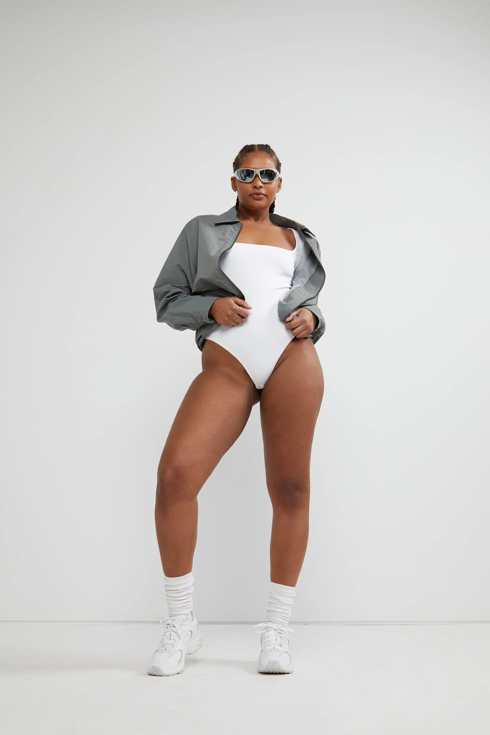 SQUARE NECK BODYSUIT sold by OAK AND FORT product image thumbnail 5