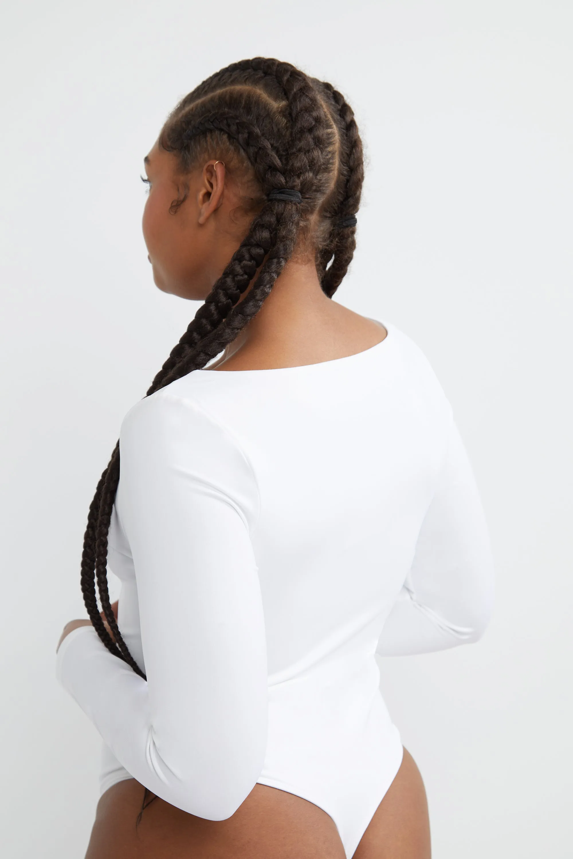 SQUARE NECK BODYSUIT sold by OAK AND FORT product image thumbnail 2