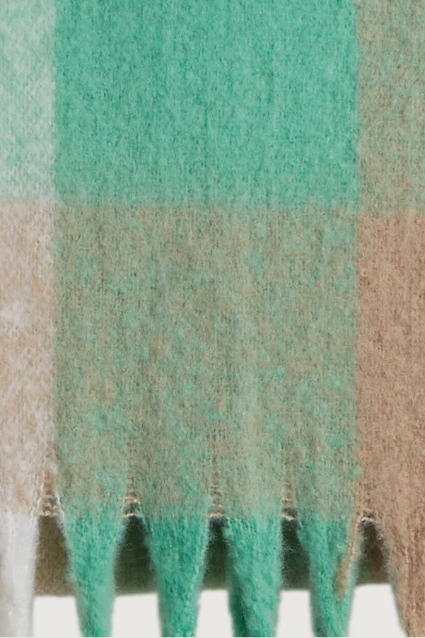 PATTERNED SCARF WITH TASSELS sold by OAK AND FORT product image thumbnail 3