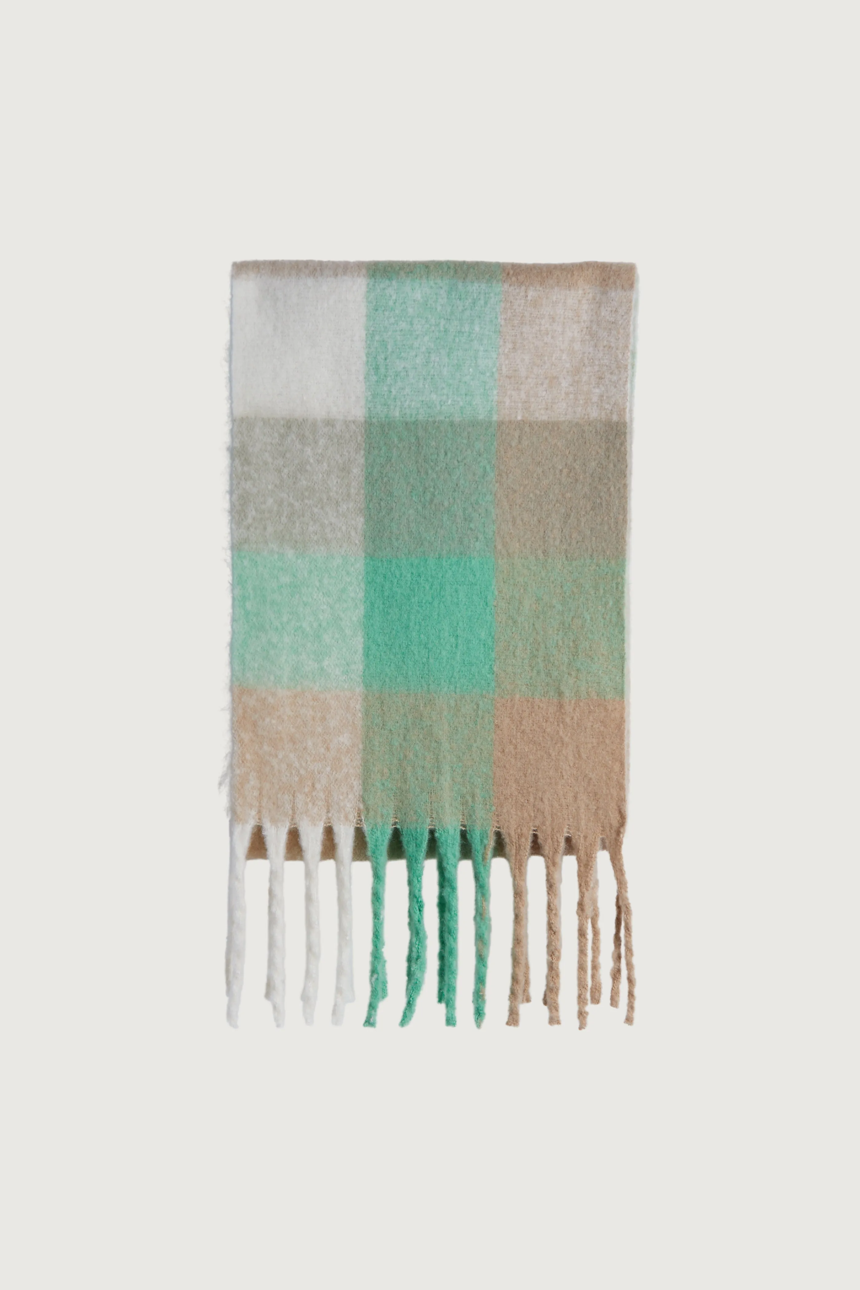 PATTERNED SCARF WITH TASSELS sold by OAK AND FORT product image thumbnail 2