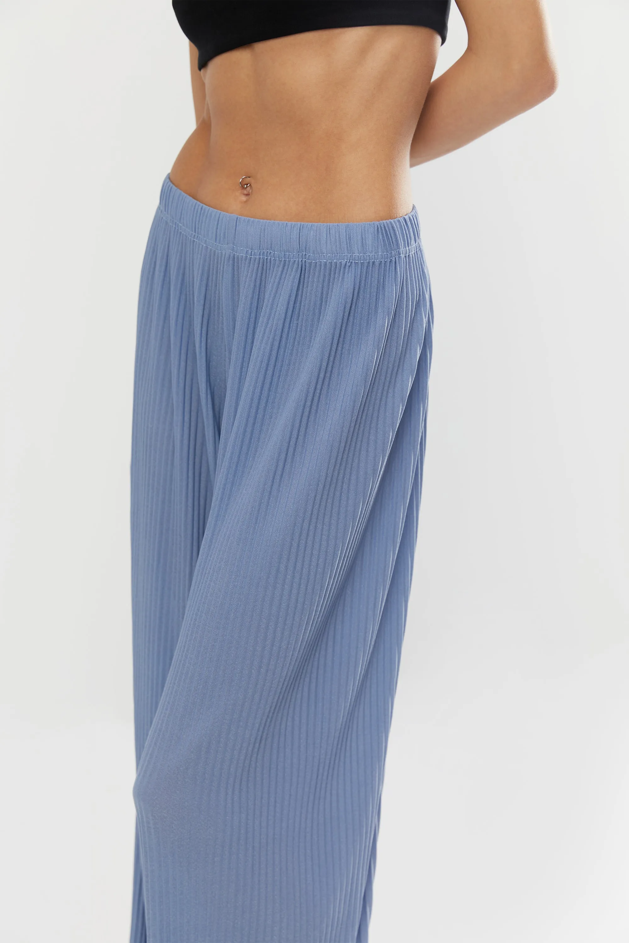 WIDE LEG PLEATED PANT sold by OAK AND FORT product image thumbnail 4