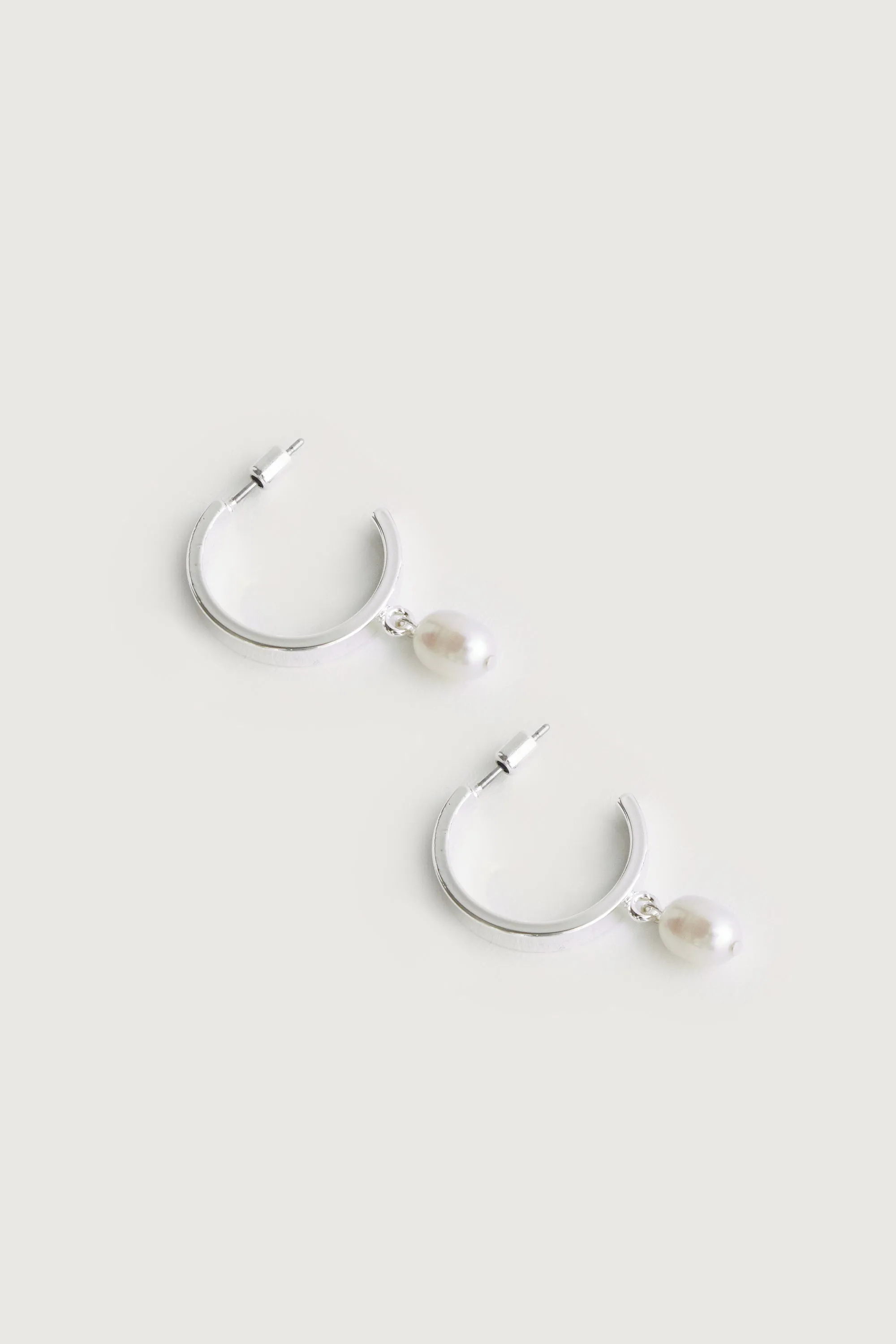 HOOP WITH PEARL sold by OAK AND FORT product image thumbnail 5