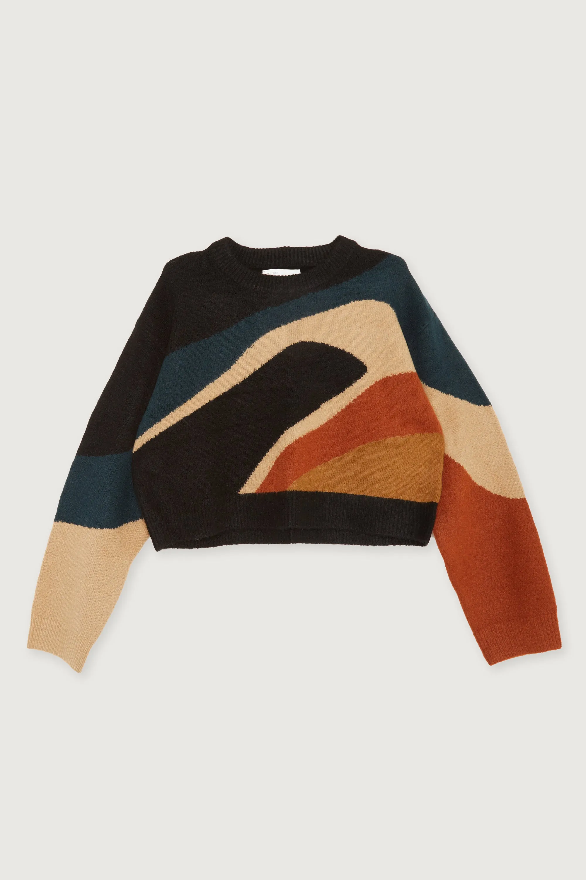 PATTERNED INTARSIA SWEATER sold by OAK AND FORT product image thumbnail 3