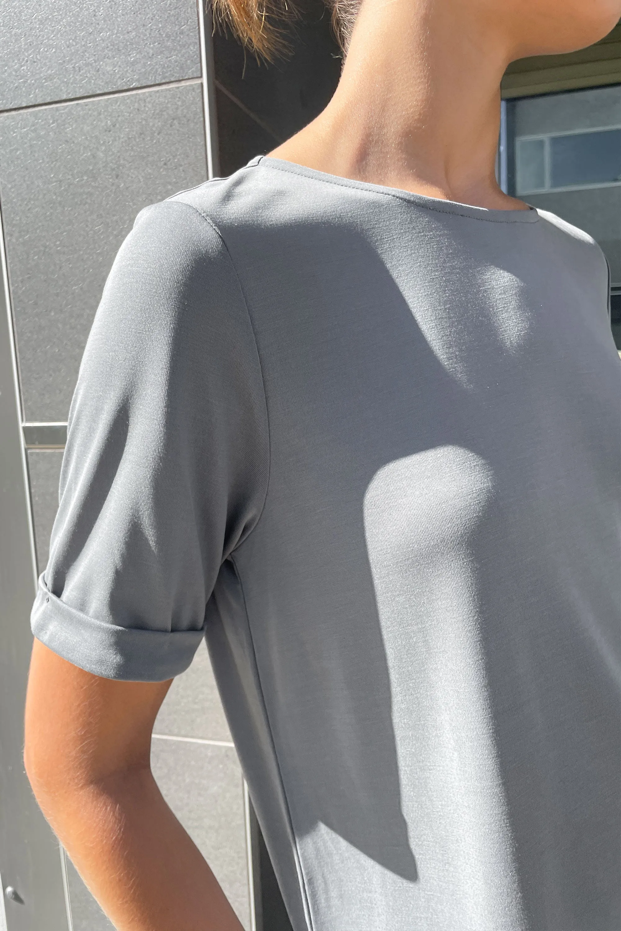 BOAT NECK TOP sold by OAK AND FORT product image thumbnail 4