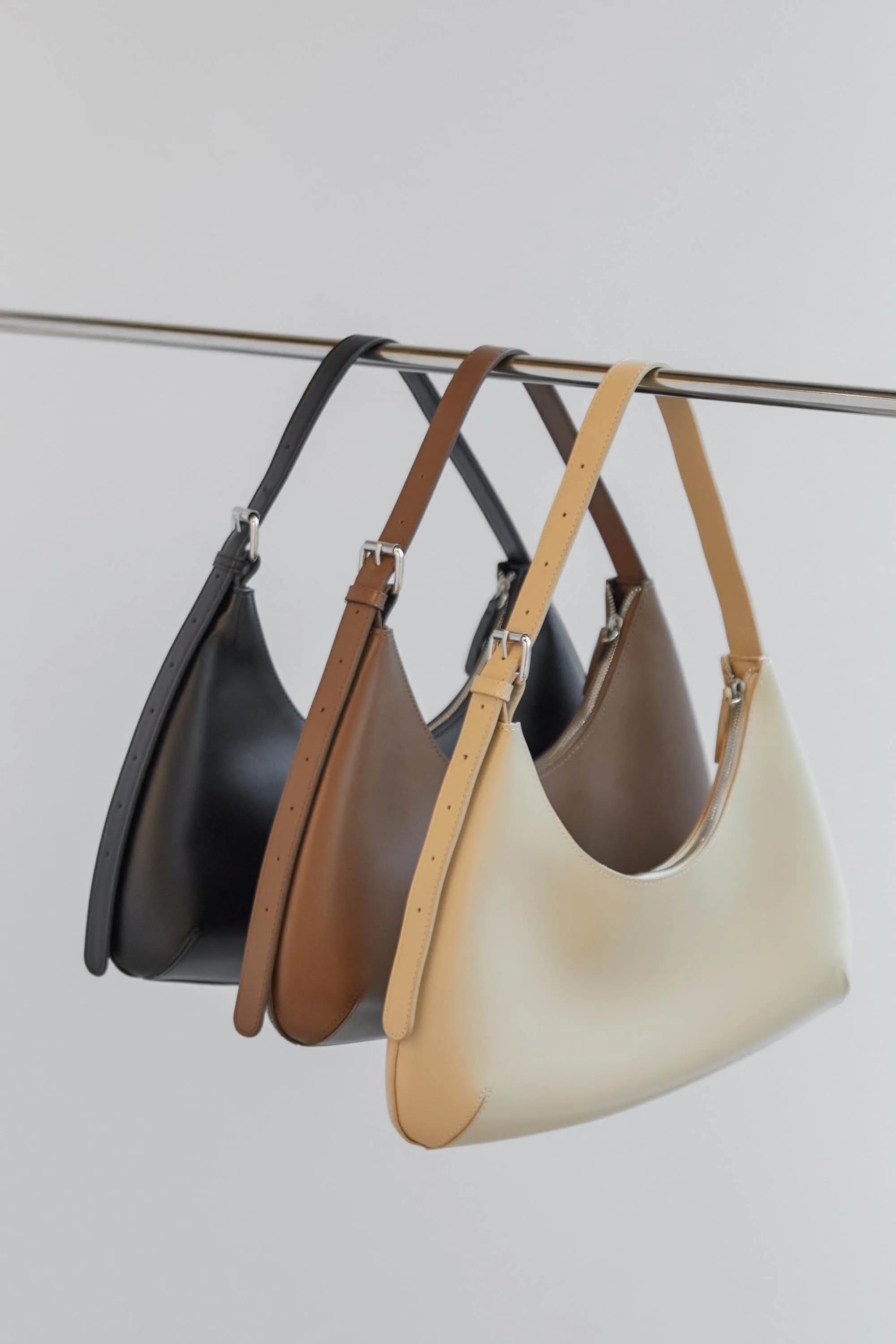 SMALL ROUNDED SHOULDER BAG sold by OAK AND FORT