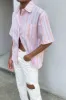 STRIPED BUTTON UP SHIRT sold by OAK AND FORT