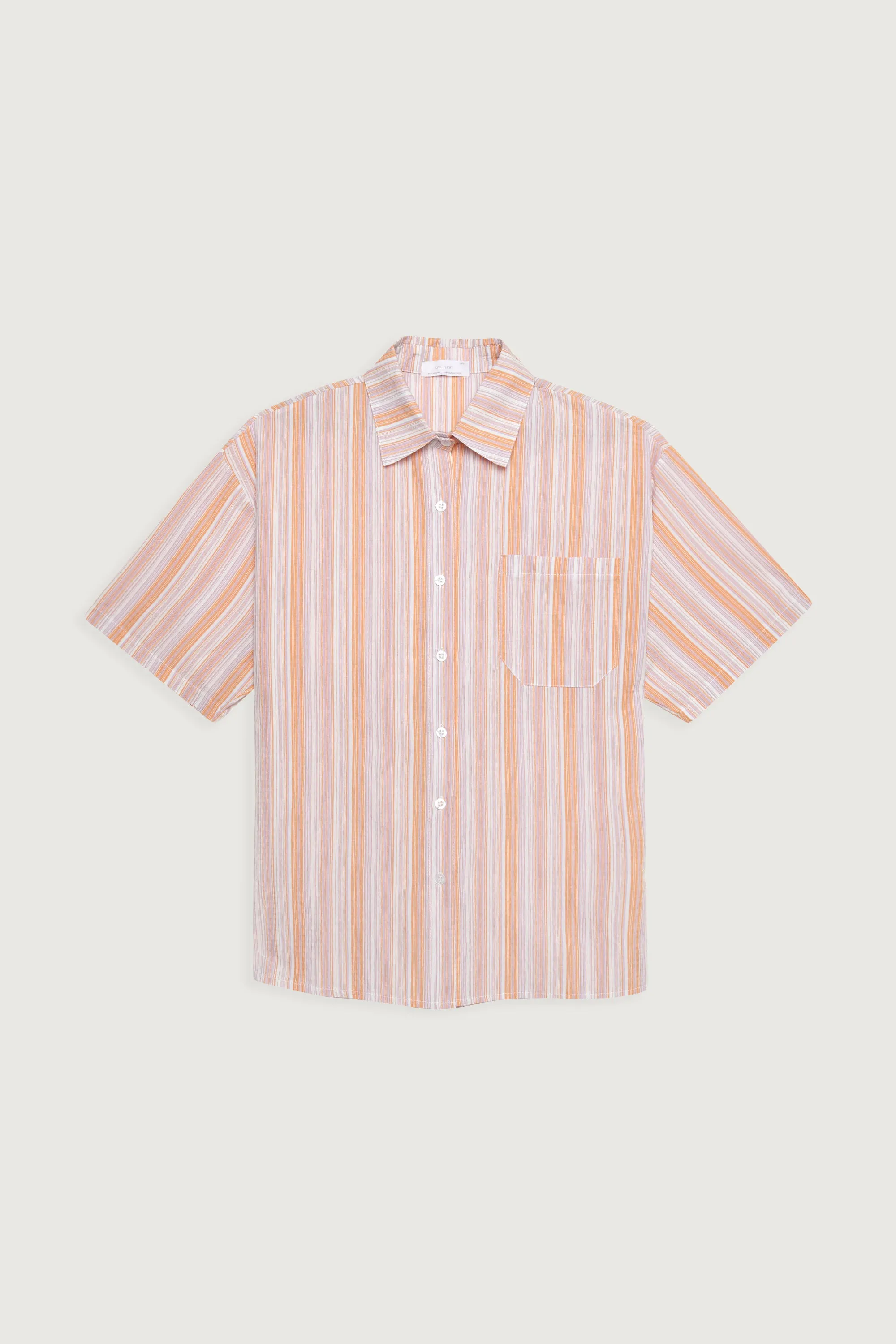 STRIPED BUTTON UP SHIRT sold by OAK AND FORT product image thumbnail 5