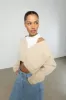 OVERSIZED CROPPED CARDIGAN sold by OAK AND FORT