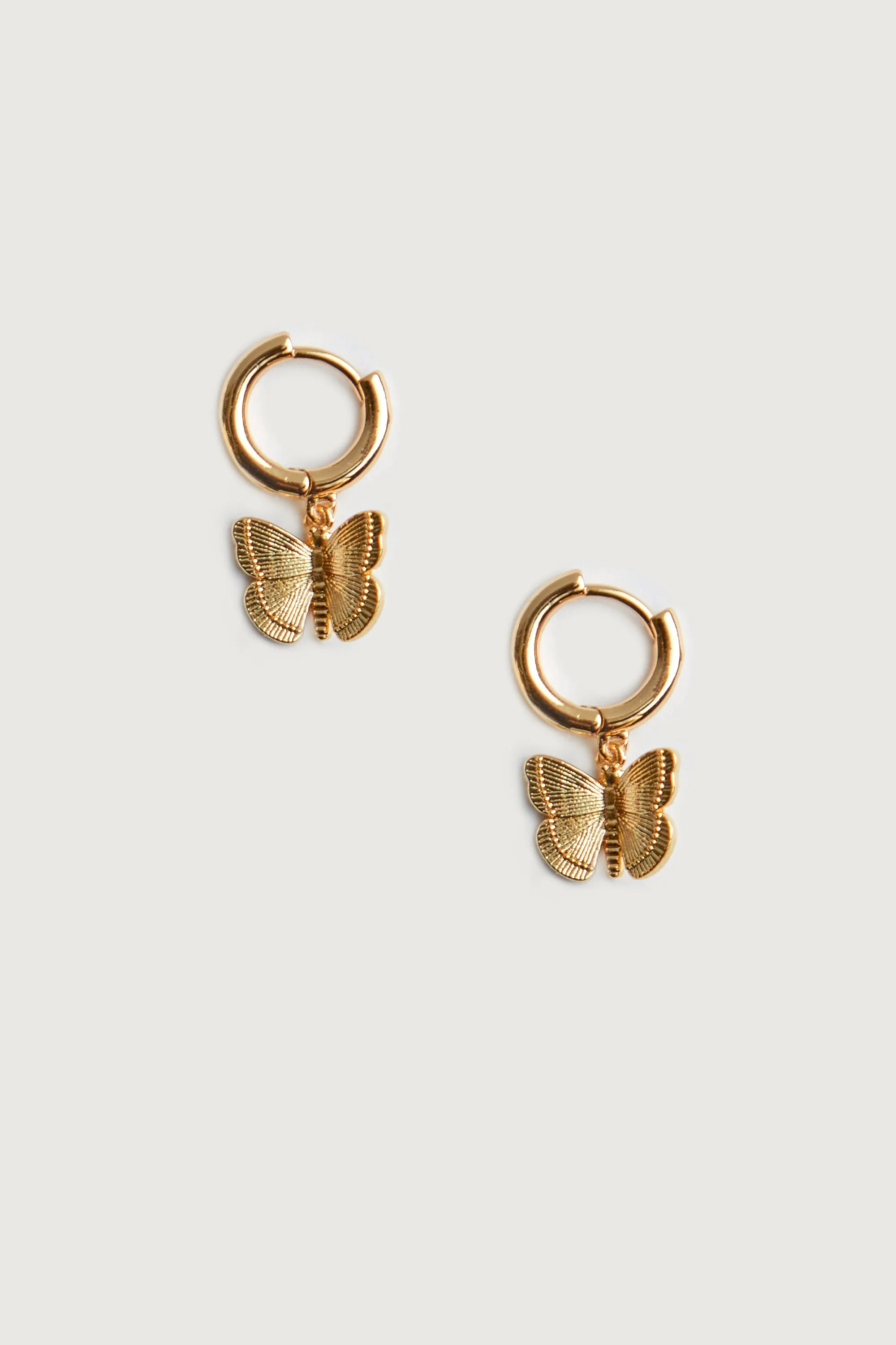 HOOP WITH CHARM PENDANT sold by OAK AND FORT product image thumbnail 5