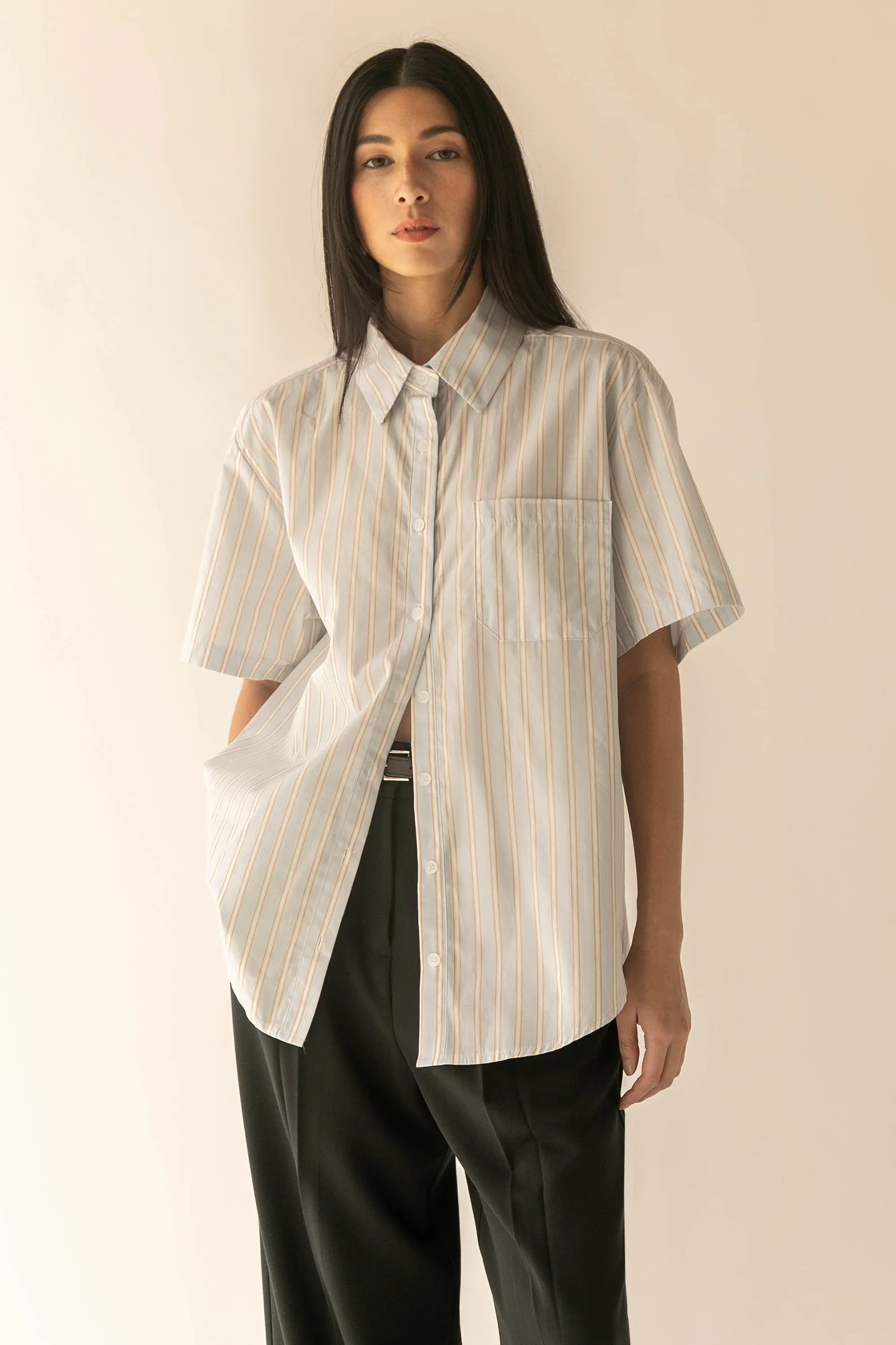OVERSIZED BUTTON UP SHIRT sold by OAK AND FORT