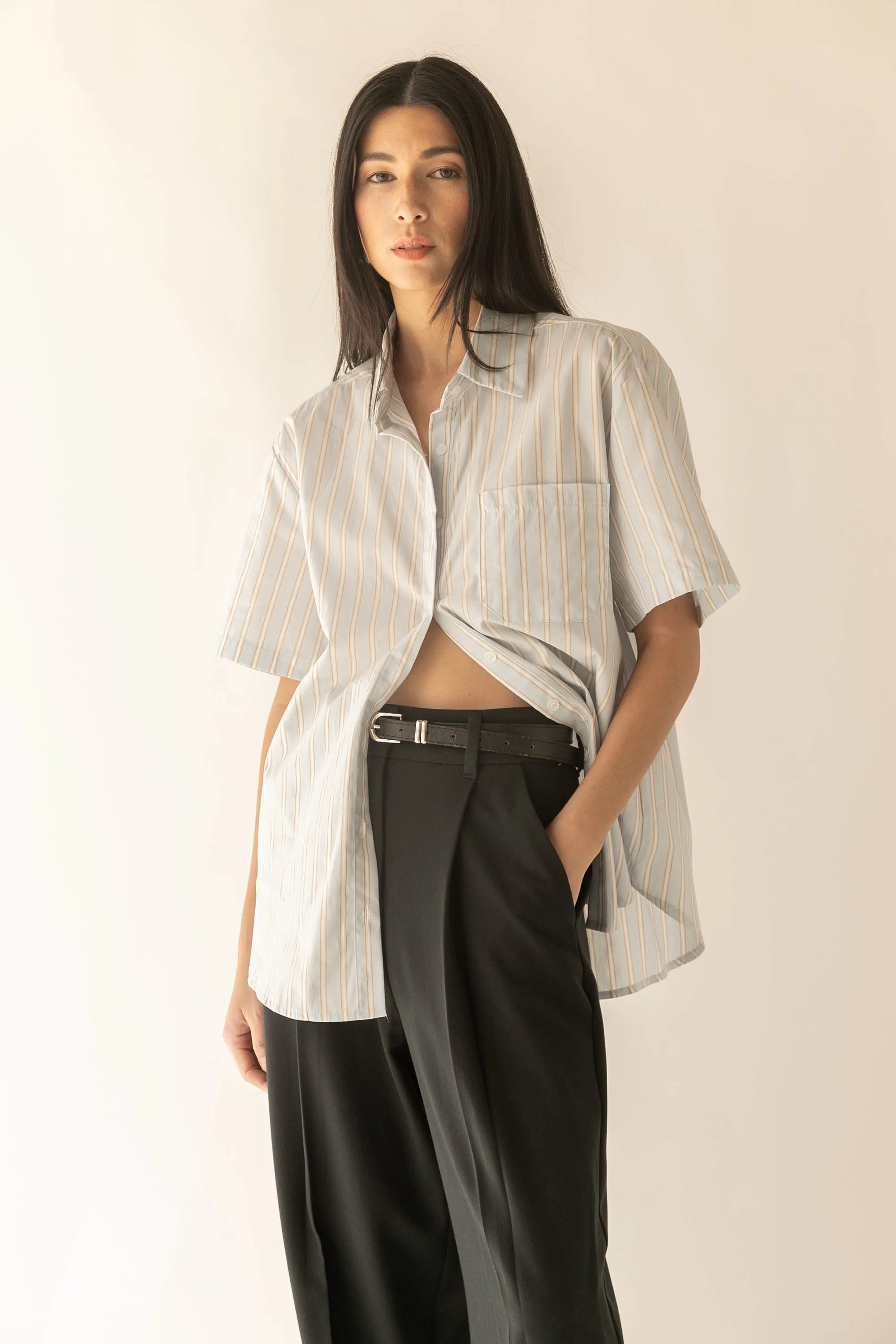 OVERSIZED BUTTON UP SHIRT sold by OAK AND FORT product image thumbnail 2