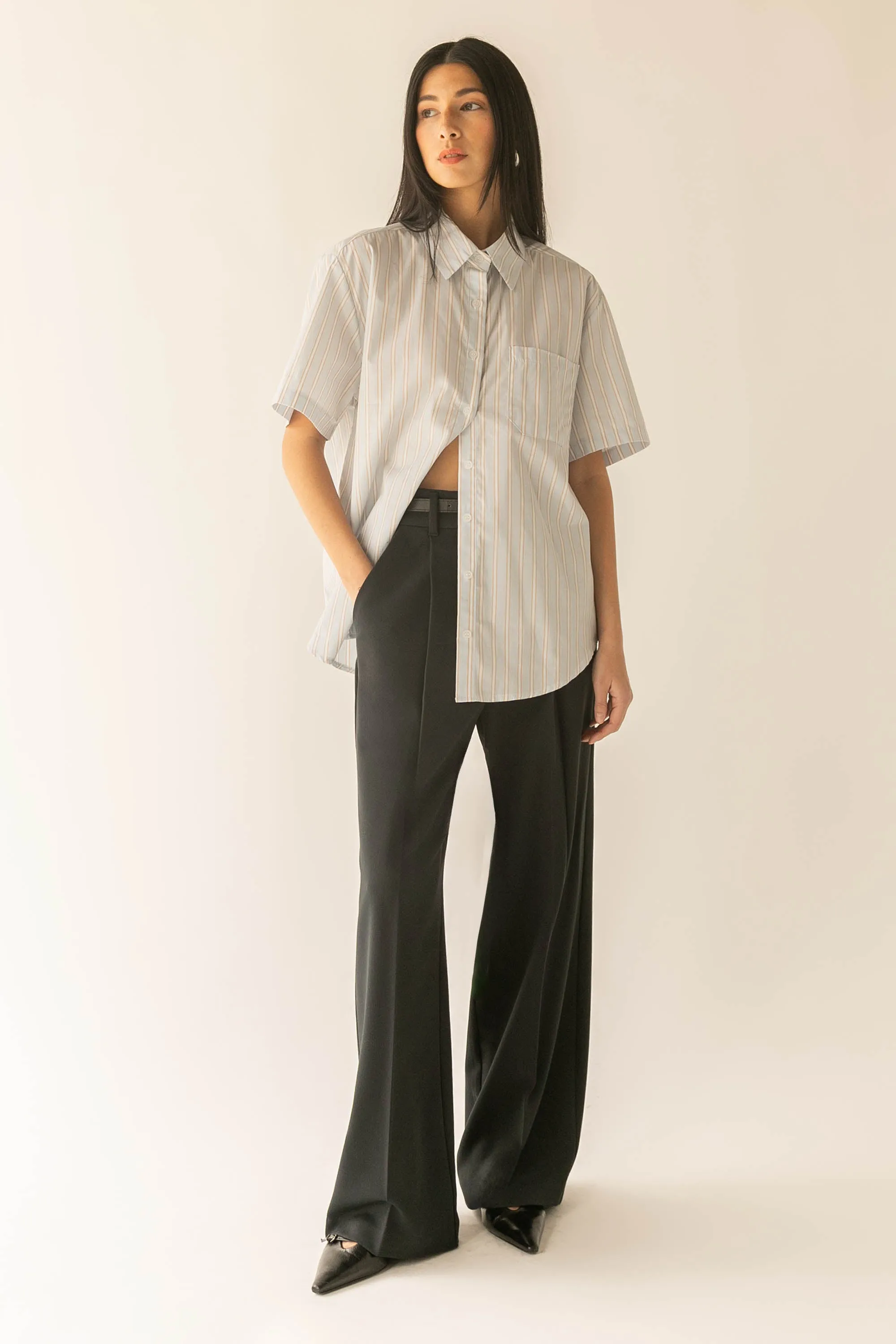 OVERSIZED BUTTON UP SHIRT sold by OAK AND FORT product image thumbnail 4