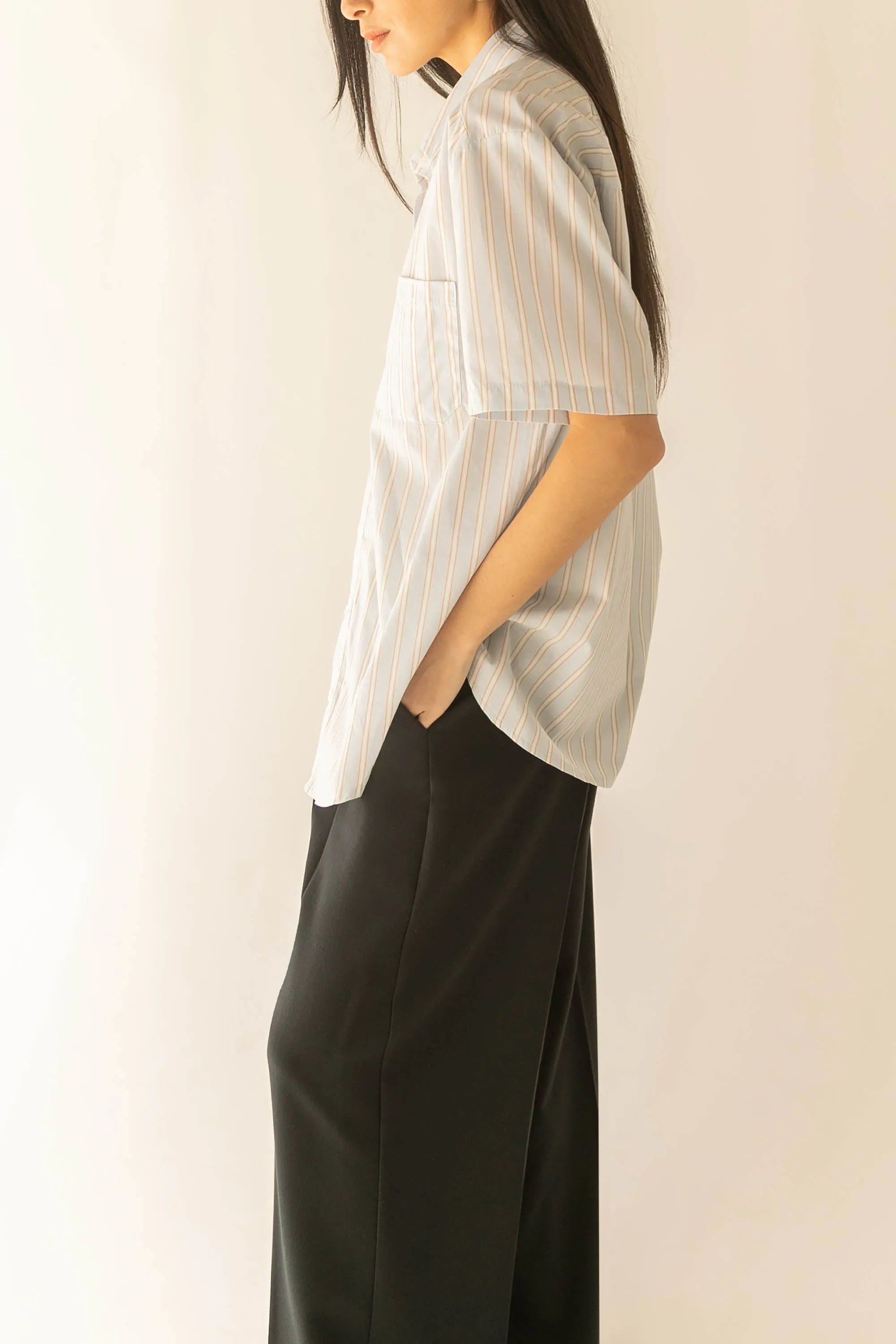 OVERSIZED BUTTON UP SHIRT sold by OAK AND FORT product image thumbnail 3