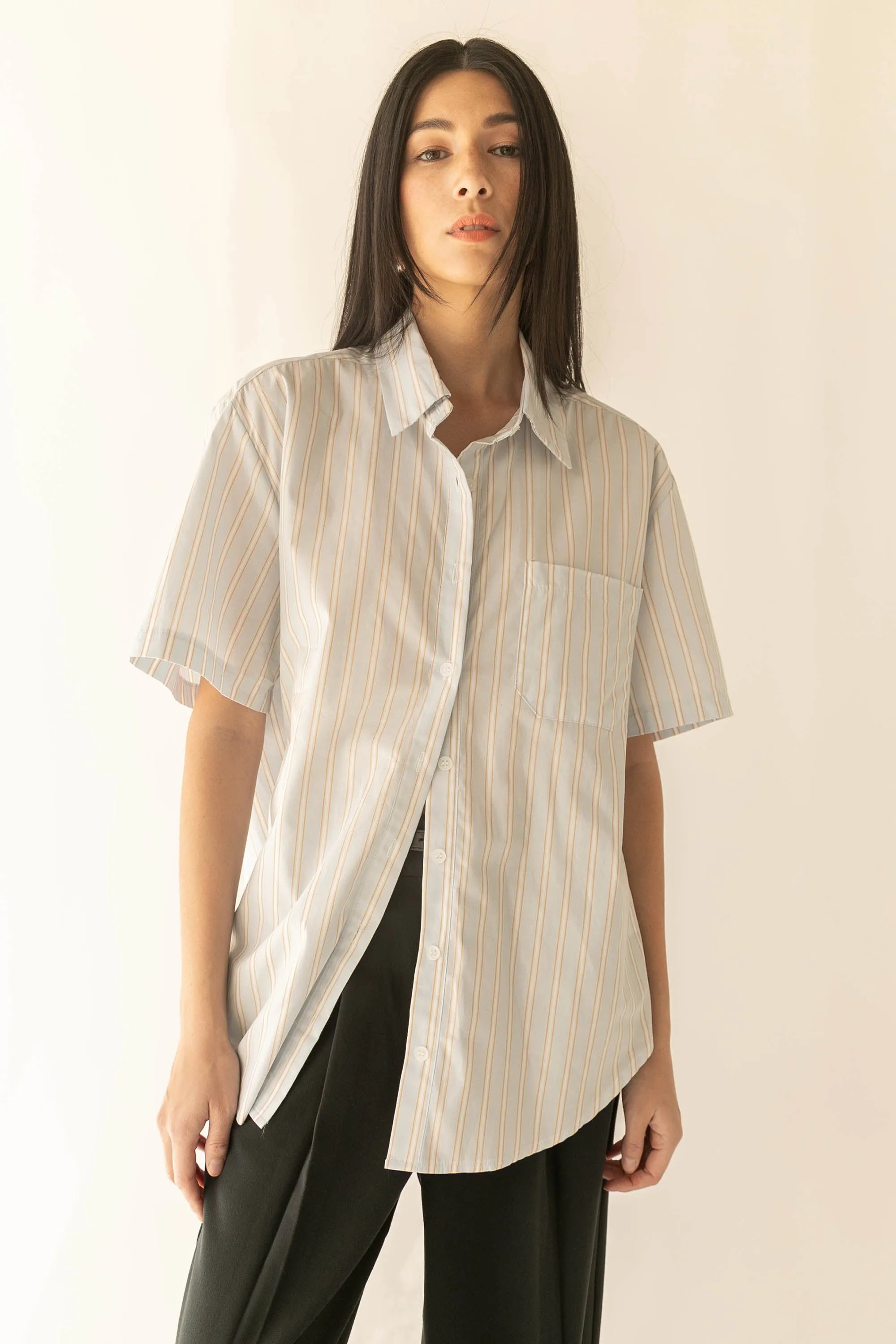 OVERSIZED BUTTON UP SHIRT sold by OAK AND FORT product image thumbnail 5