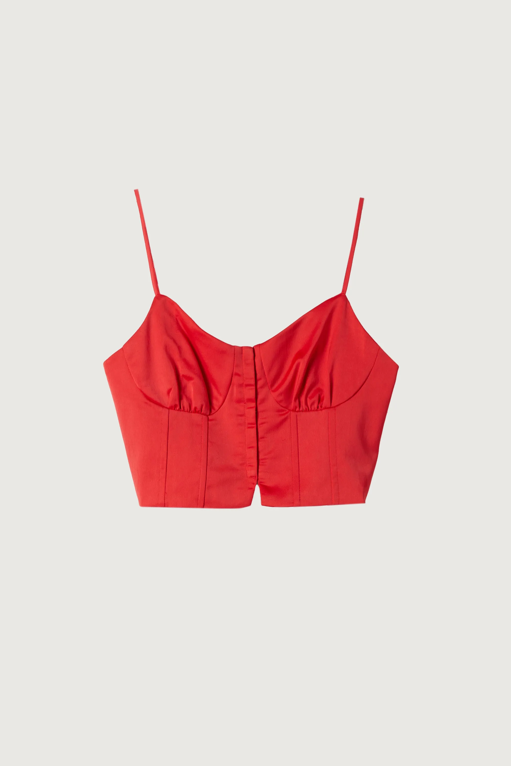 SATIN BUSTIER TOP sold by OAK AND FORT product image thumbnail 5