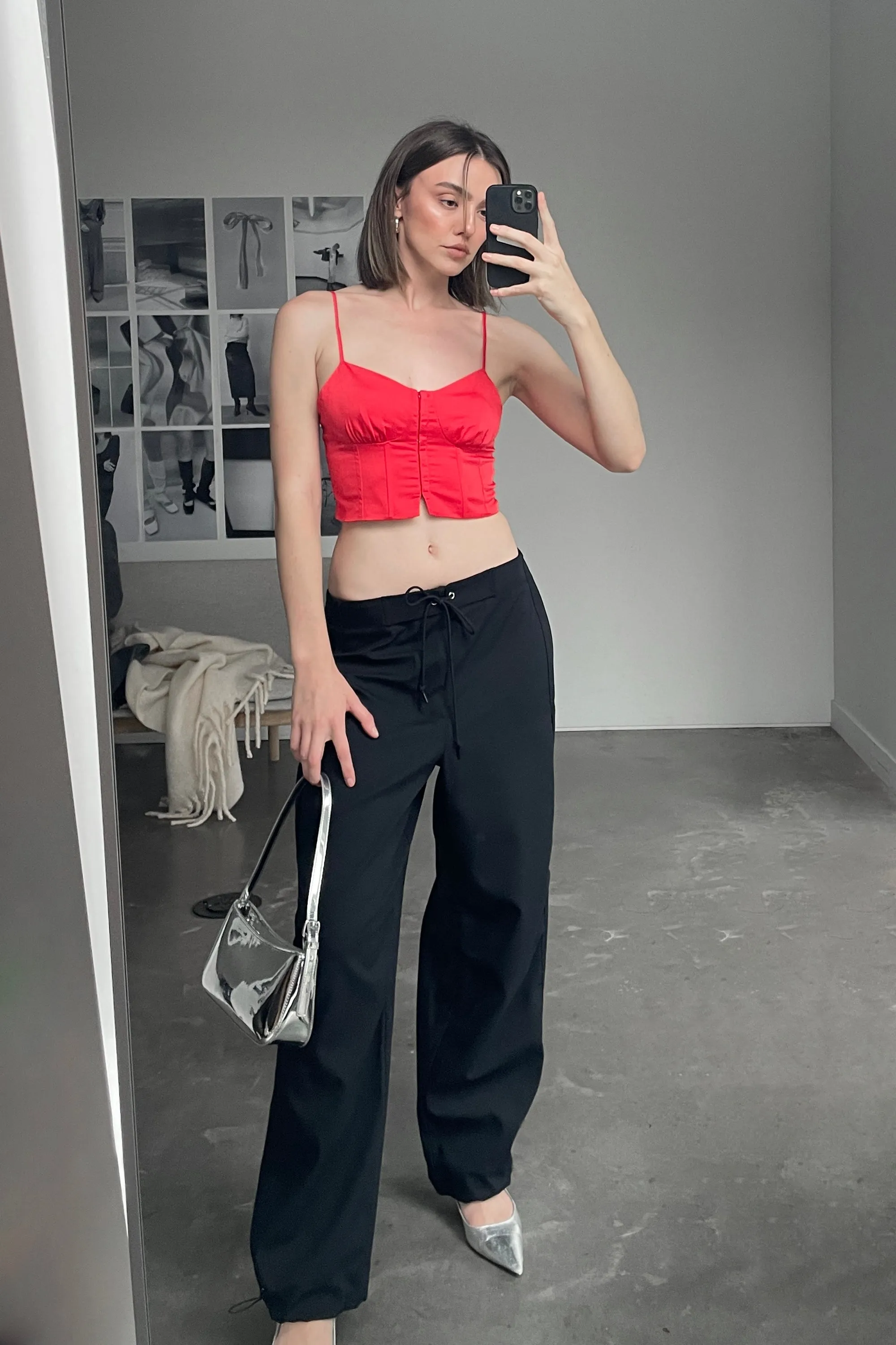 SATIN BUSTIER TOP sold by OAK AND FORT