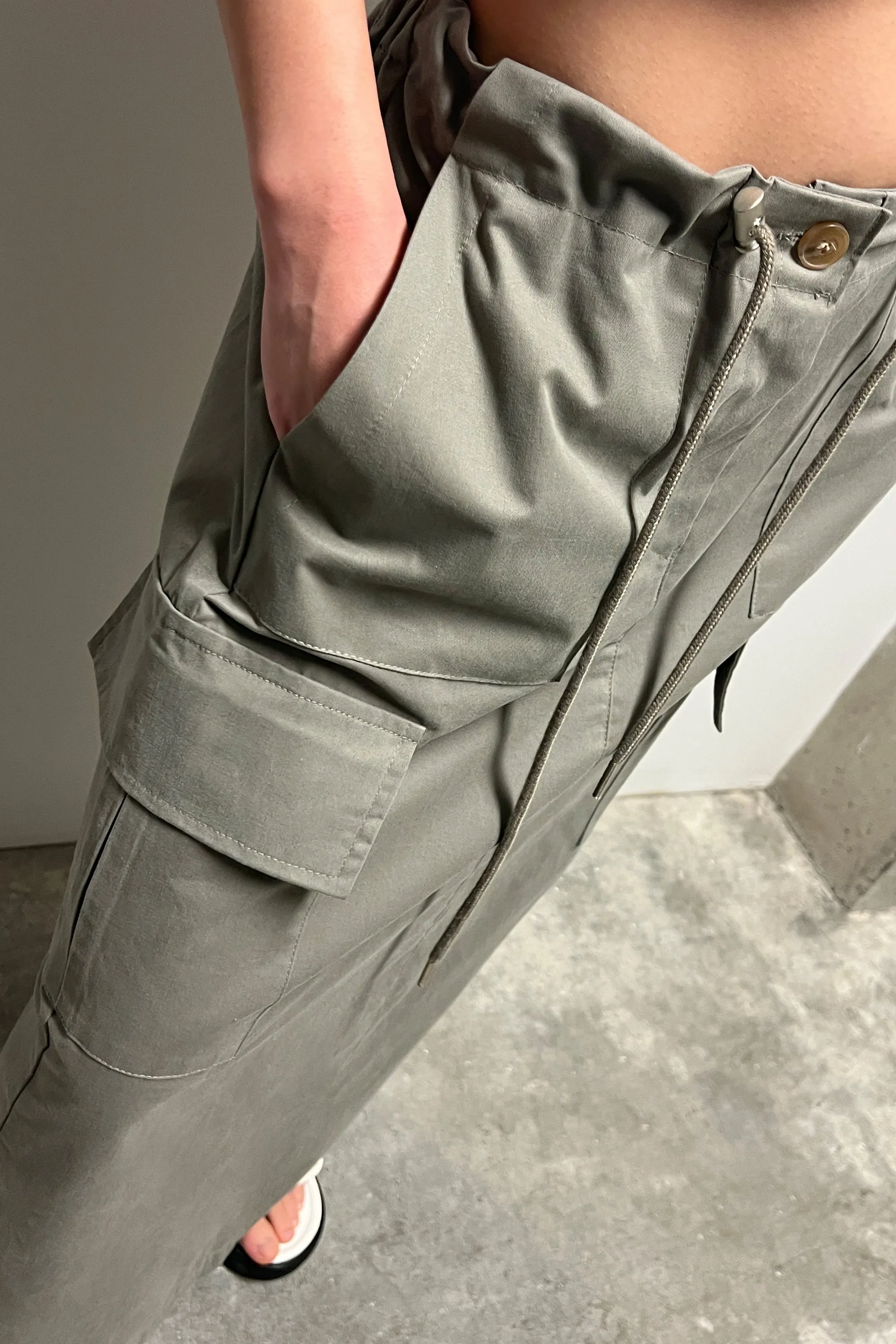 MIDI CARGO SKIRT sold by OAK AND FORT product image thumbnail 4