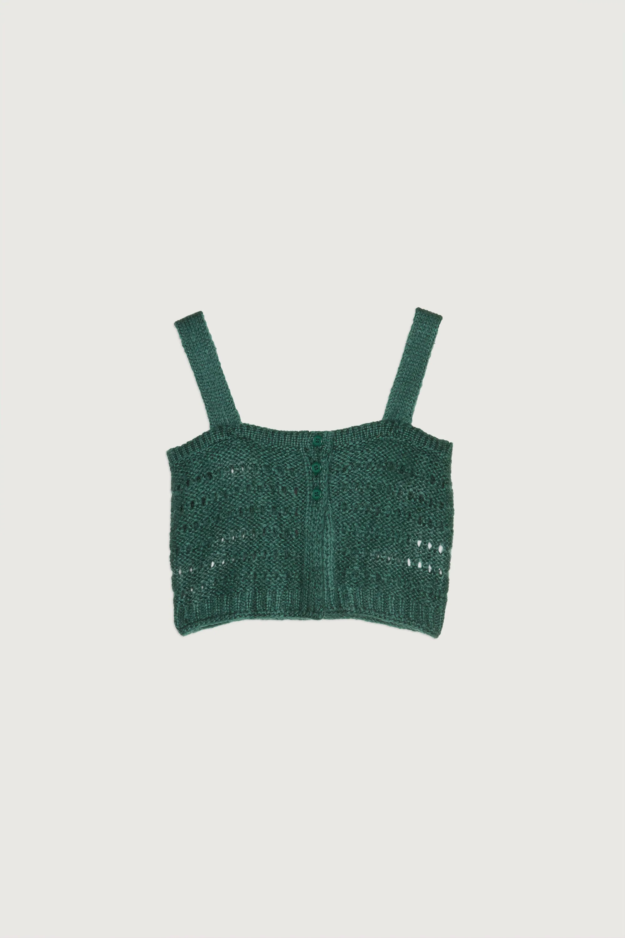 CROPPED KNIT TANK sold by OAK AND FORT product image thumbnail 2
