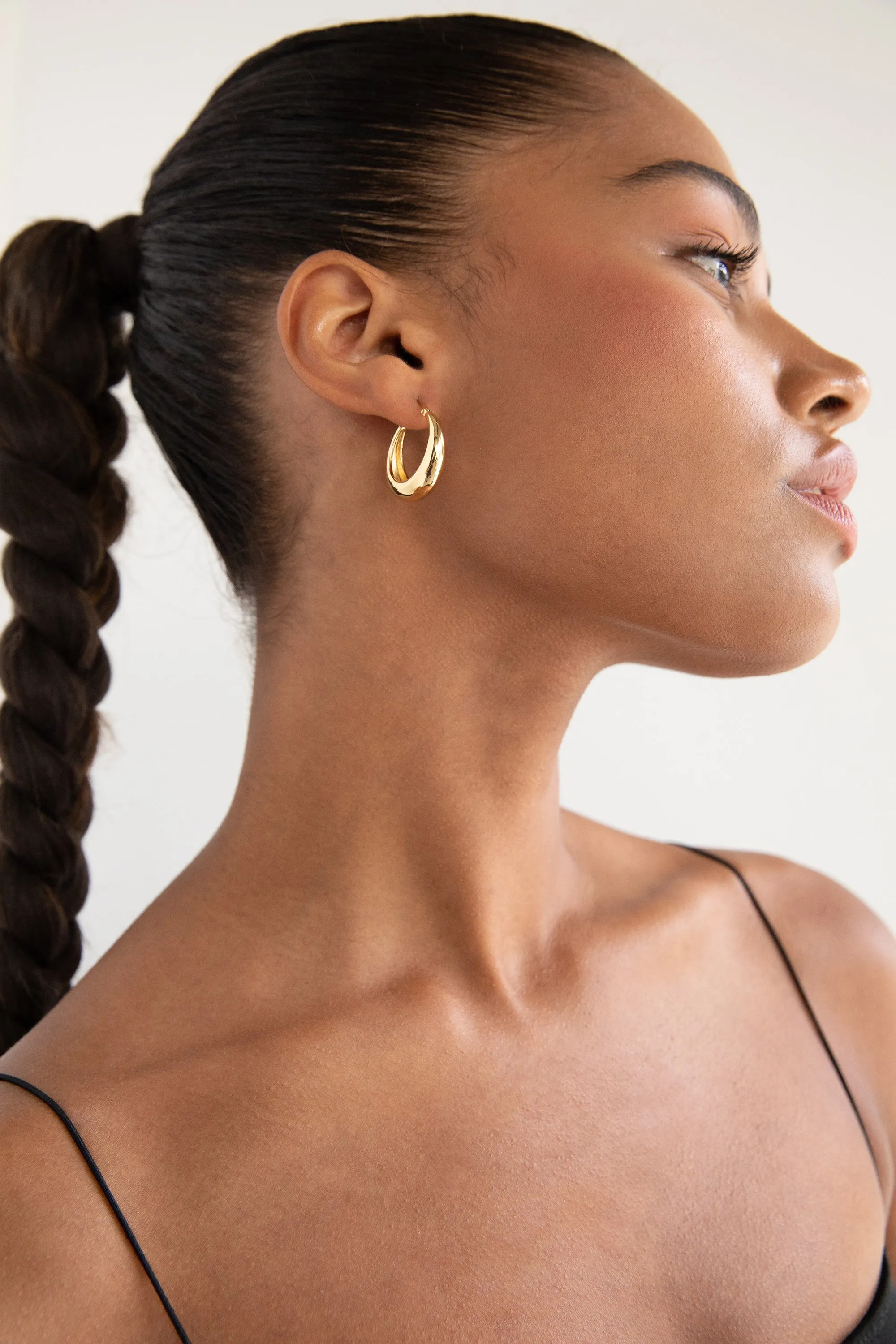 HOOP EARRING sold by OAK AND FORT product image thumbnail 3