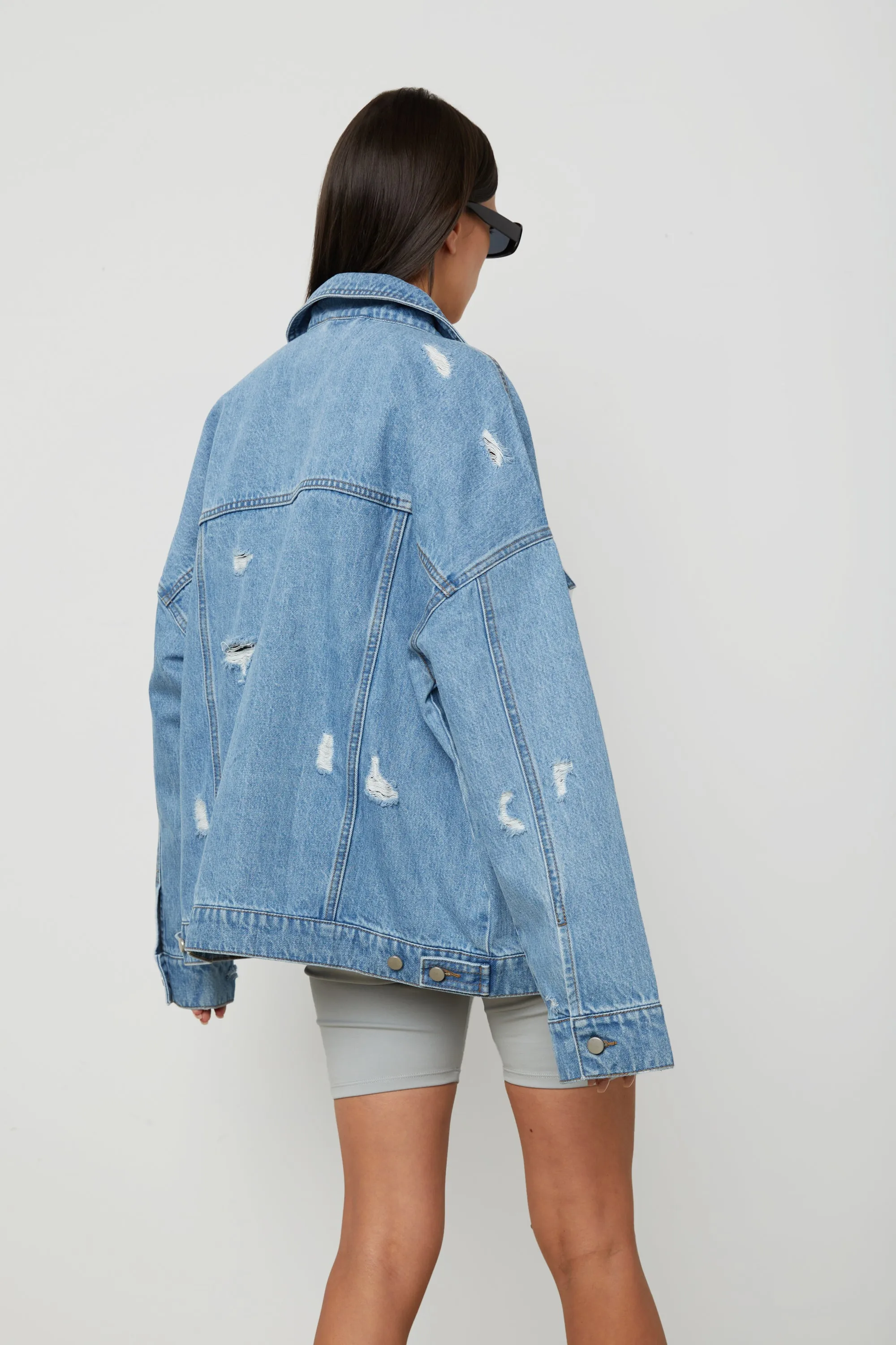 UNISEX DENIM JACKET sold by OAK AND FORT product image thumbnail 2