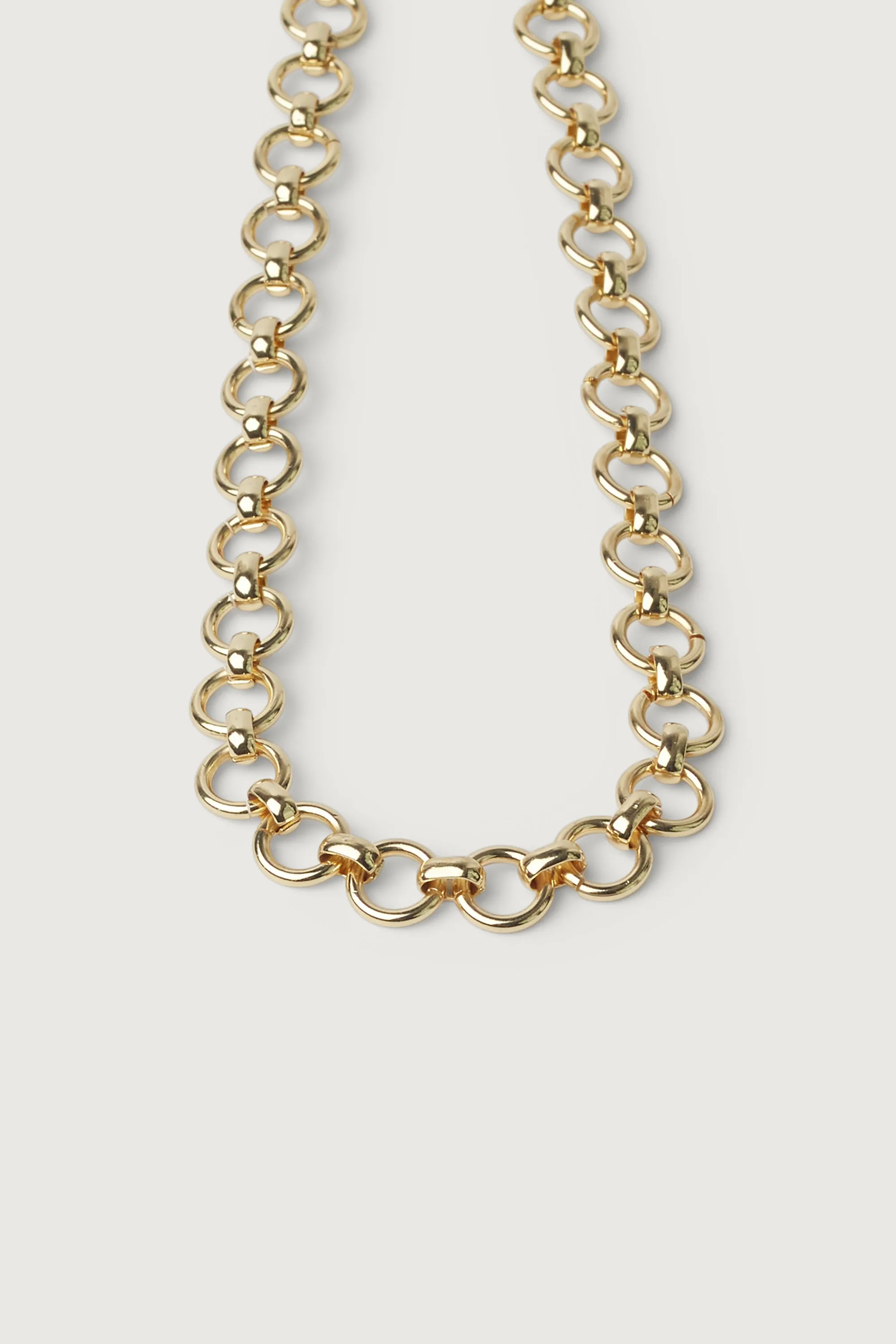 CIRCLE CHAIN NECKLACE sold by OAK AND FORT product image thumbnail 2