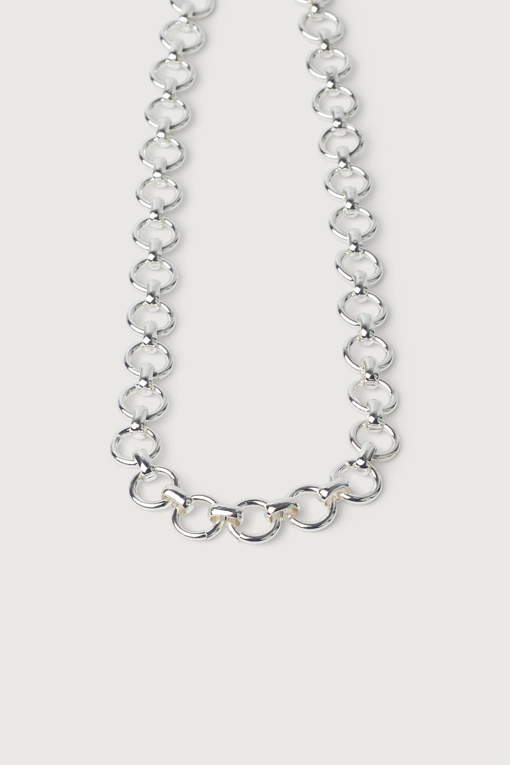 CIRCLE CHAIN NECKLACE sold by OAK AND FORT product image thumbnail 4