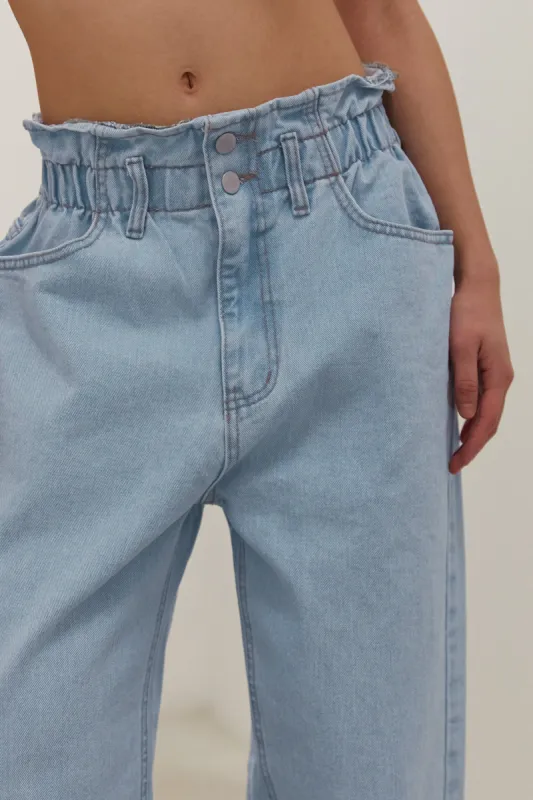 PAPERBAG WAIST JEAN sold by OAK AND FORT