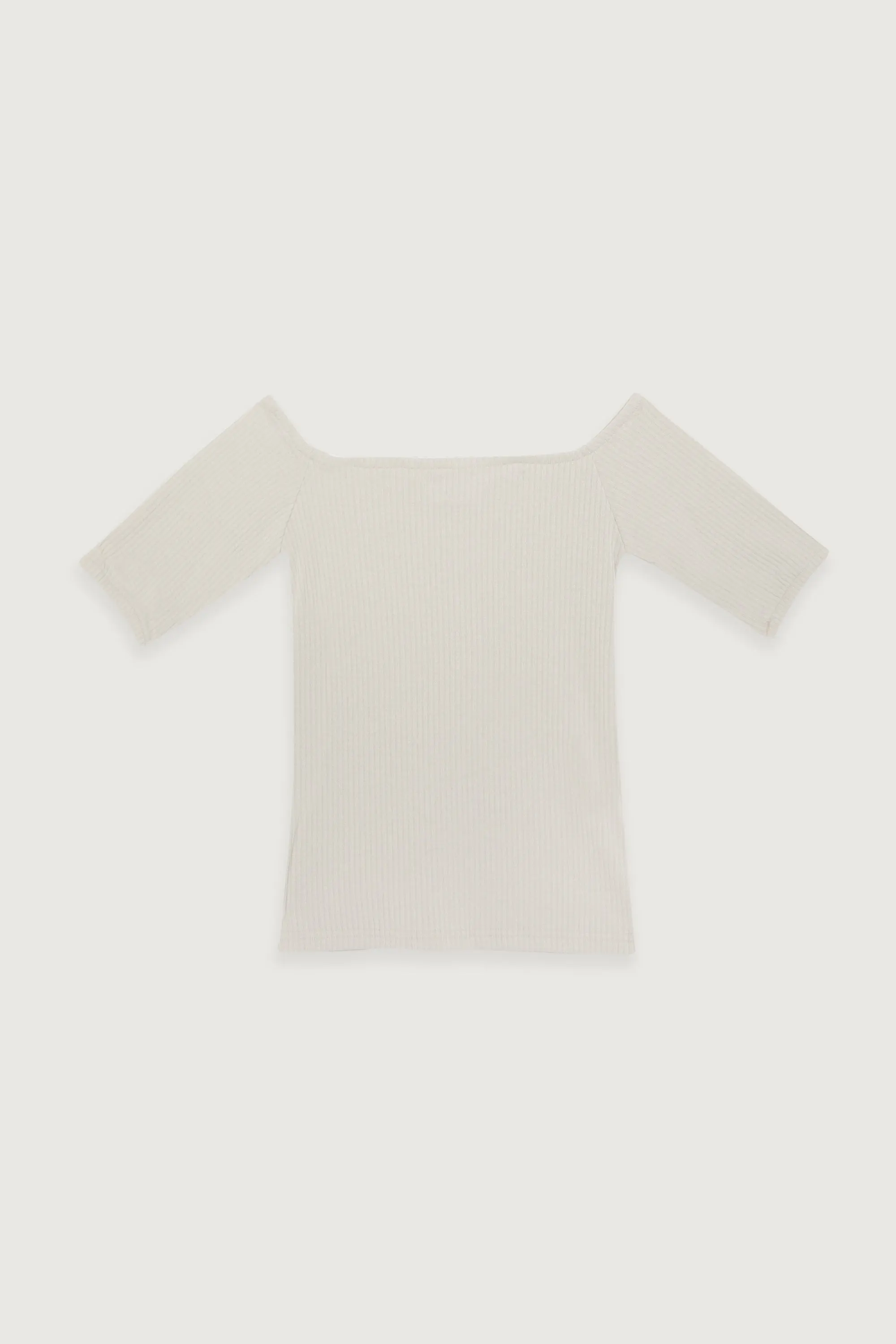 WIDE NECK T-SHIRT sold by OAK AND FORT product image thumbnail 5