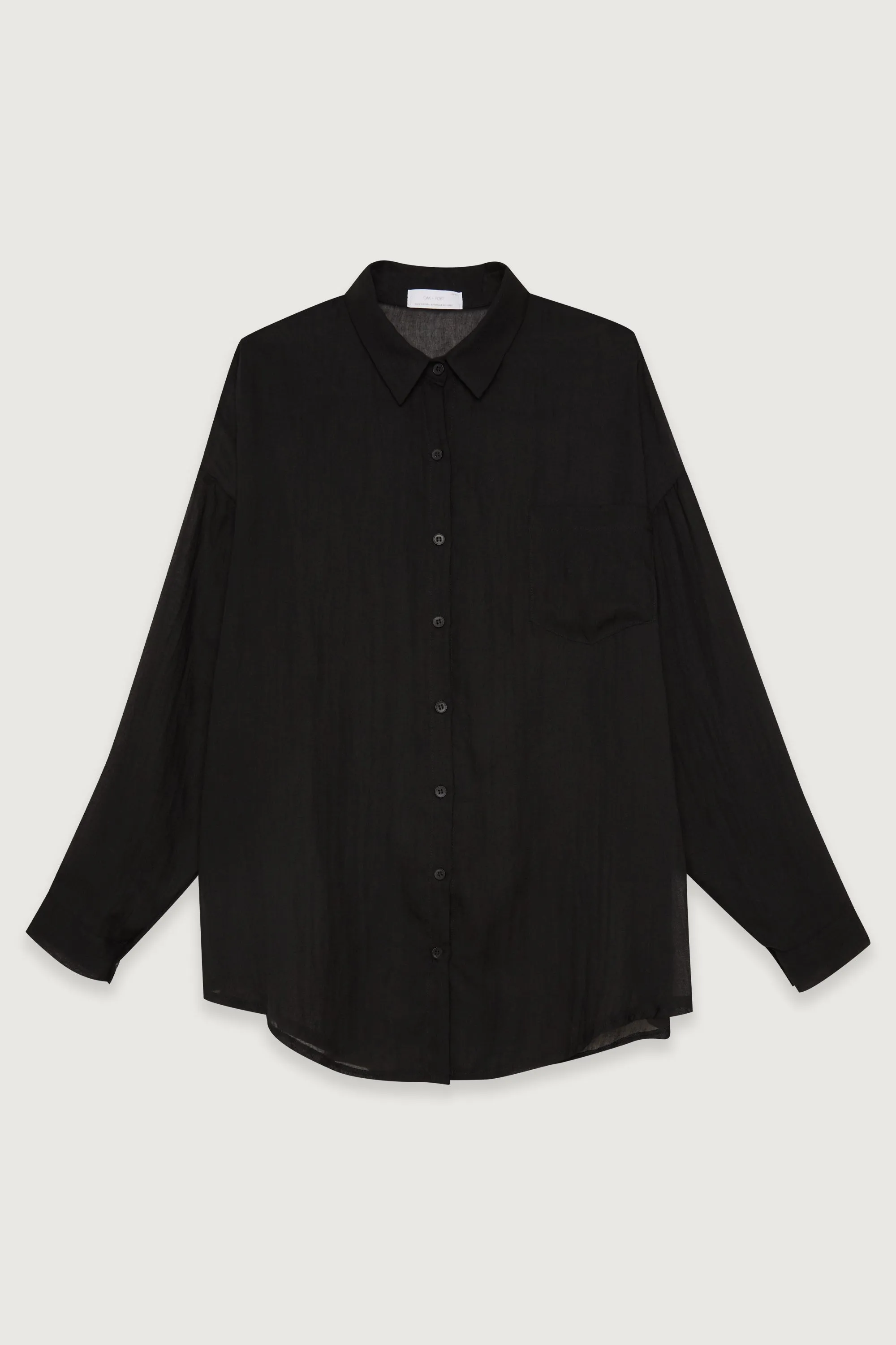 OVERSIZED BUTTON UP SHIRT sold by OAK AND FORT product image thumbnail 5