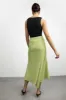 RIBBED MIDI SKIRT sold by OAK AND FORT